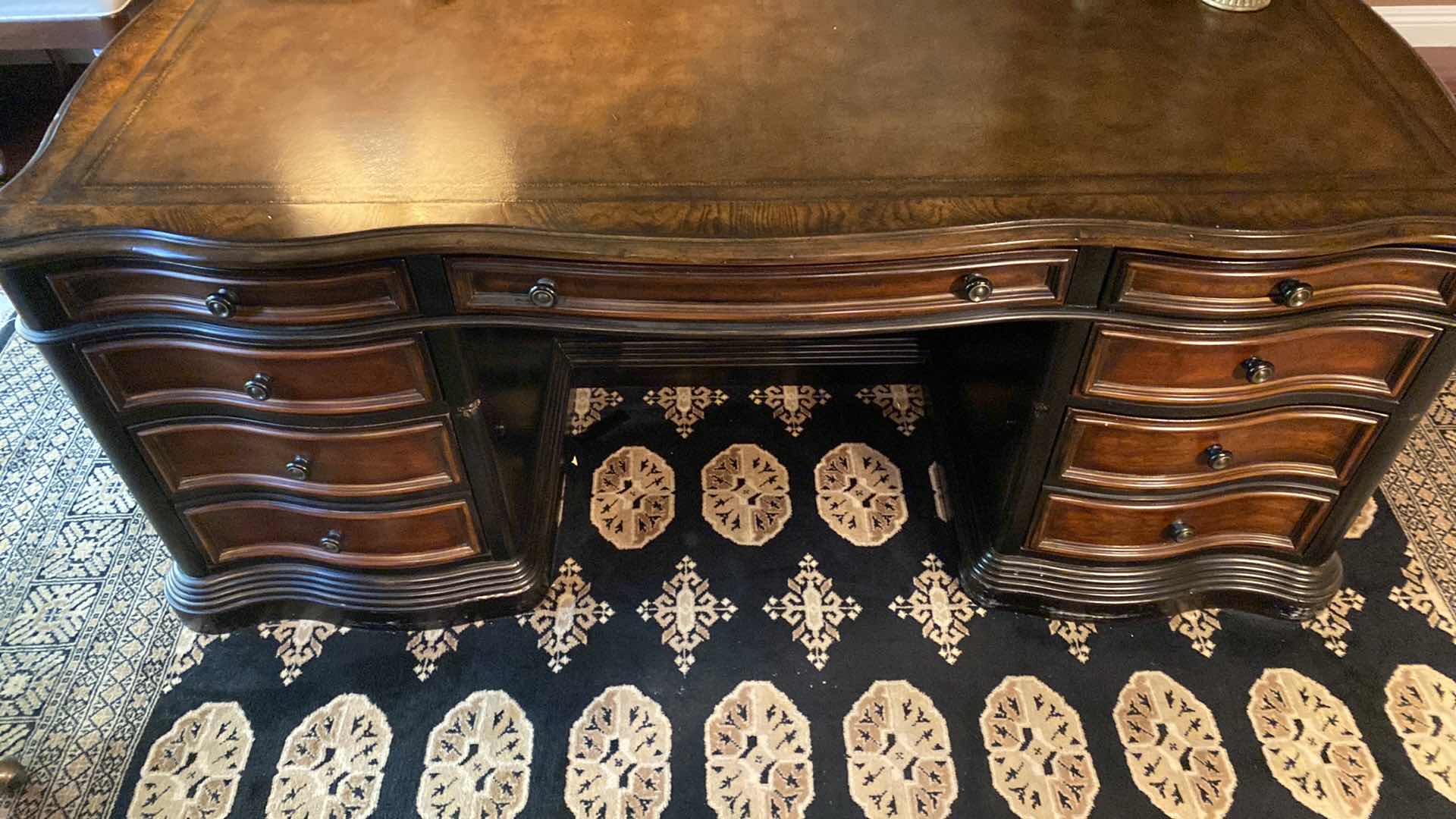 Photo 4 of HOOKER EXECUTIVE DESK 37“ x 75“ H 30” (DESK ONLY, OTHER ITEMS SOLD SEPARATELY)