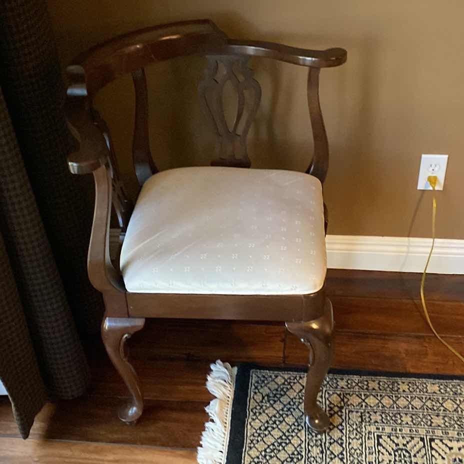 Photo 1 of CORNER CHAIR 20 1/2” x 20 1/2” x 30 1/2”