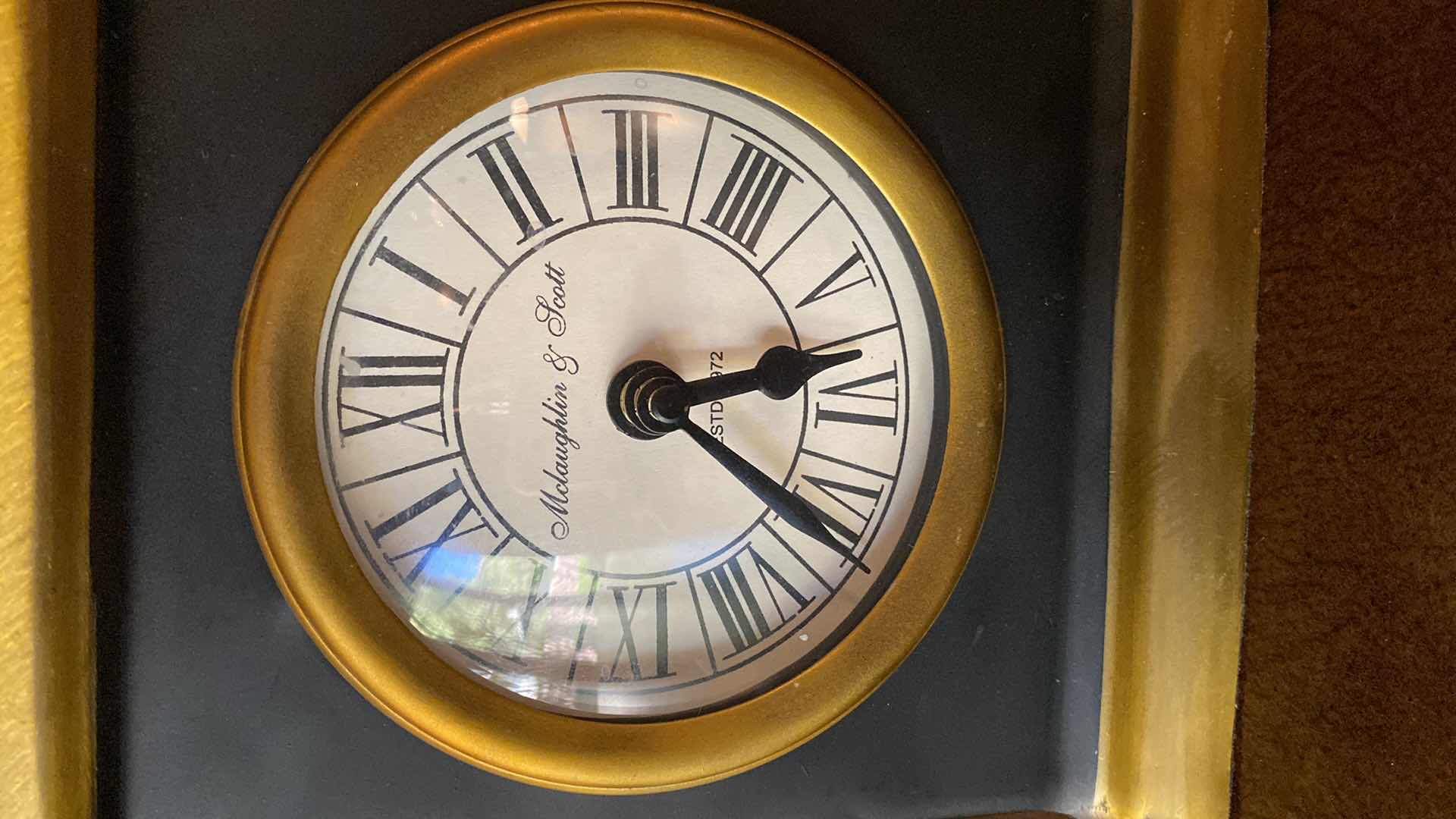 Photo 1 of 3 CORBELS H 12” AND DESK CLOCK 6” x 7”