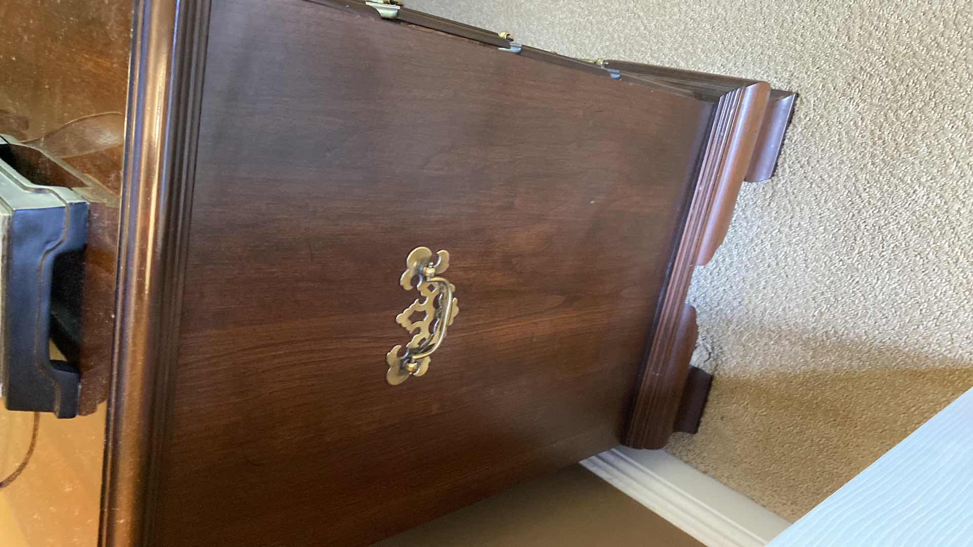 Photo 1 of ETHAN ALLEN CHERRY NIGHT STAND 26“ x 17“ H 28”