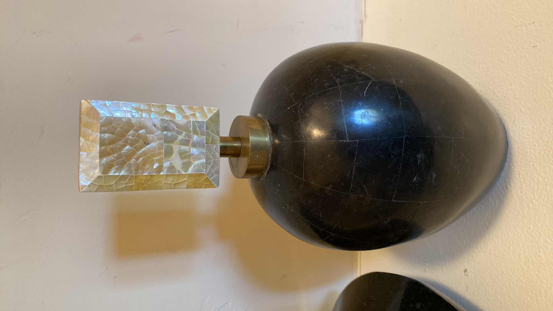 Photo 4 of PAIR OF HOME DECOR BOTTLES LARGEST H 15”