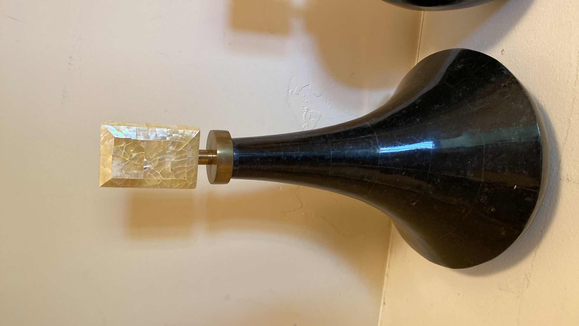 Photo 1 of PAIR OF HOME DECOR BOTTLES LARGEST H 15”