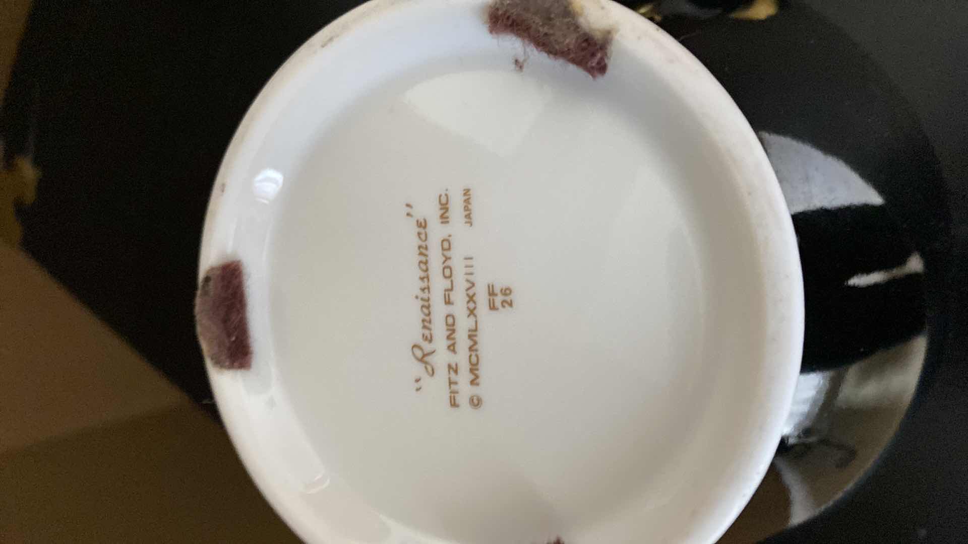 Photo 1 of FITZ AND FLOYD RENAISSANCE URNS WITH LIDS H  10”