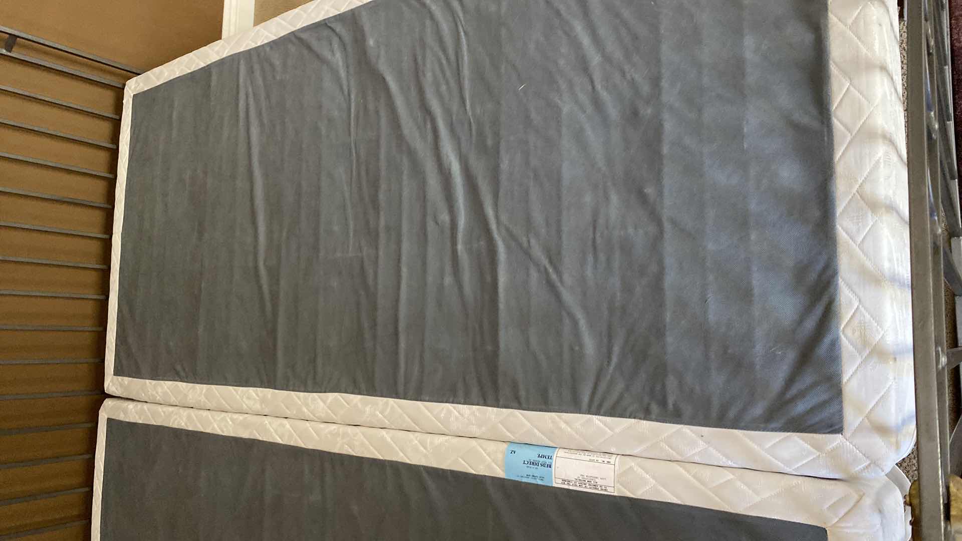 Photo 1 of PAIR OF CAL KING BOX SPRINGS