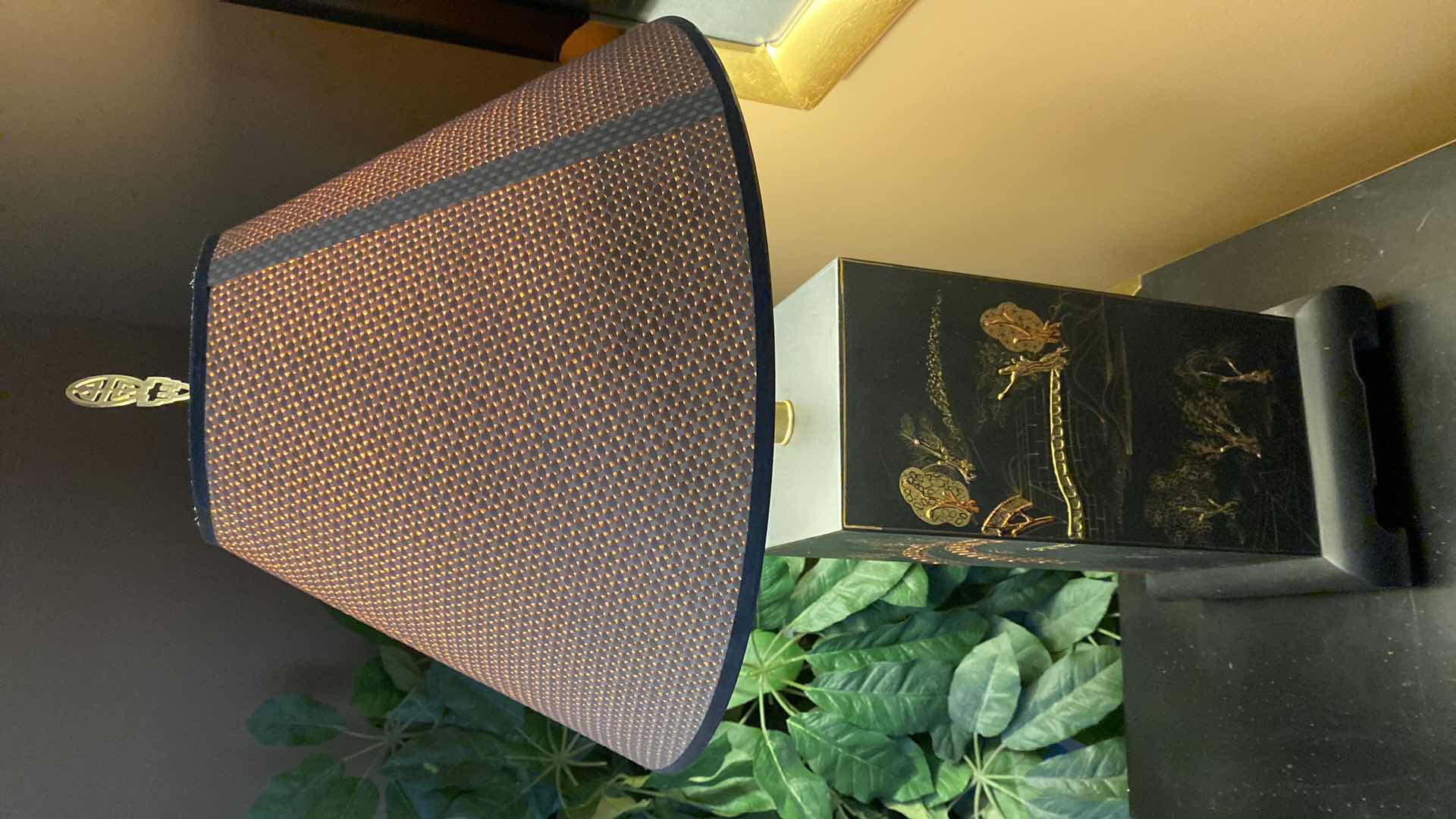 Photo 1 of ASIAN INSPIRED TABLE LAMP H 30”