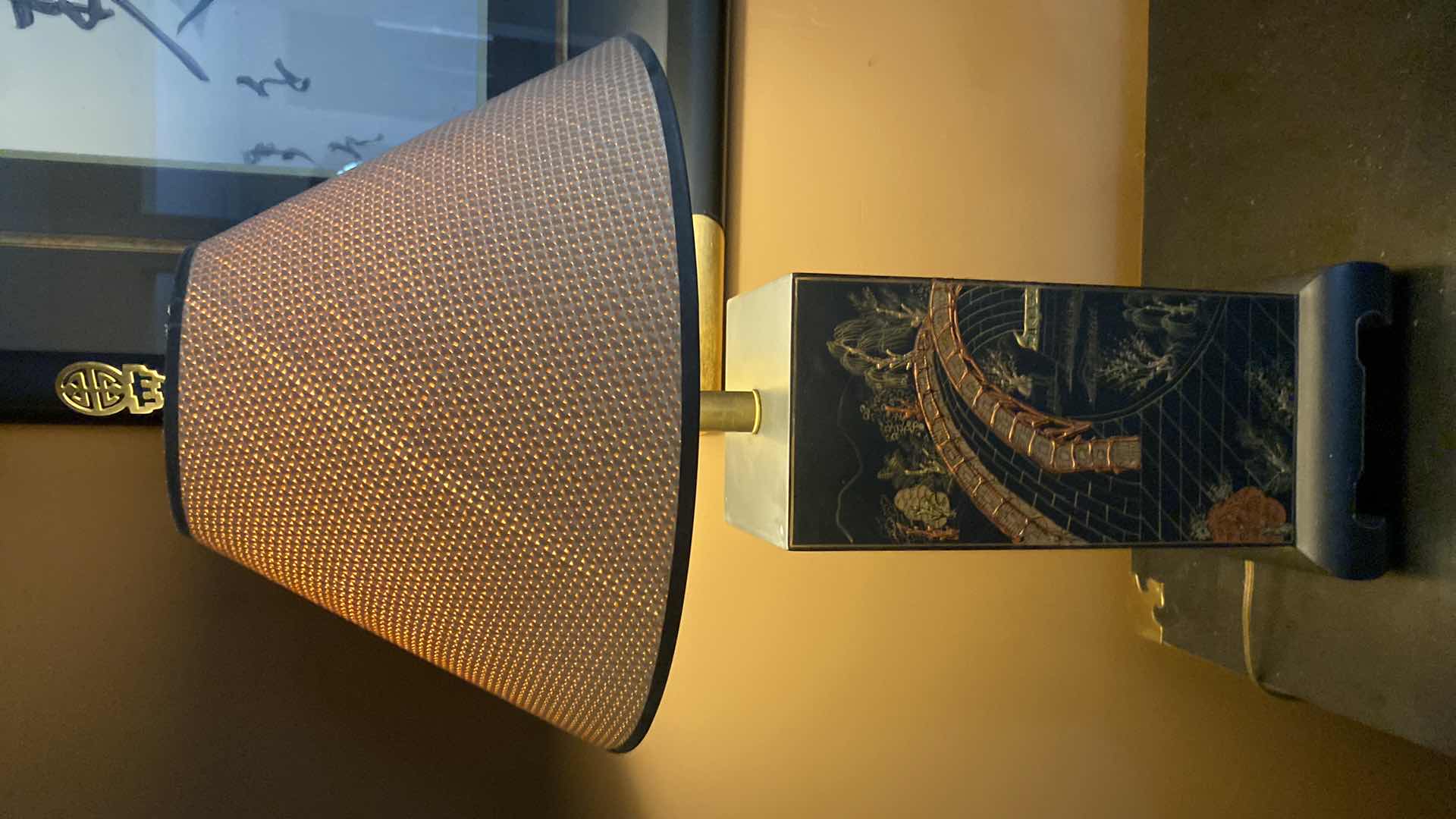 Photo 1 of ASIAN INSPIRED TABLE LAMP H 30”