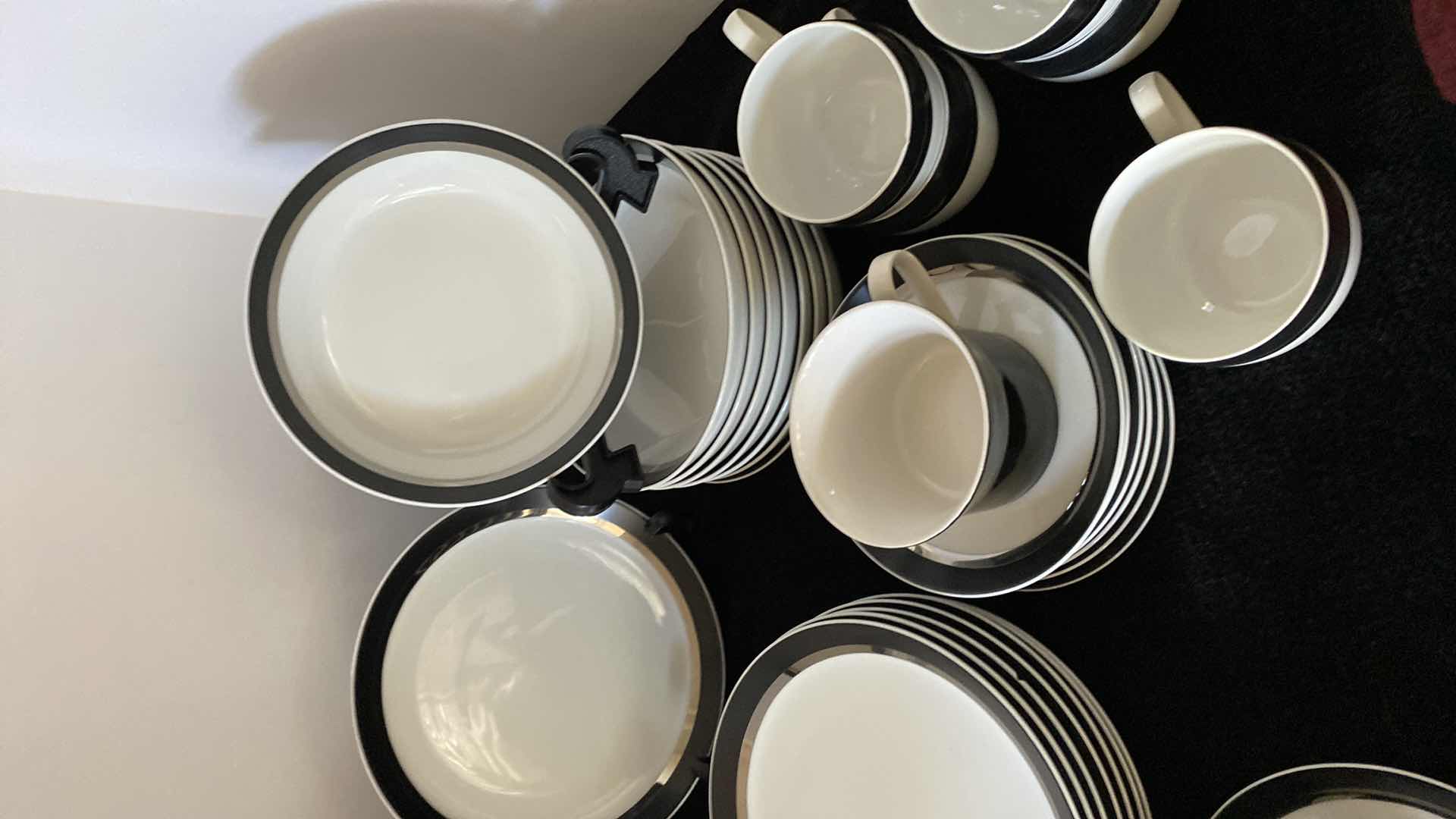 Photo 1 of 39 PIECES MIKASA DINNERWARE PIV TAL BY BEN SEIBEL MONTINA MADE IN JAPAN