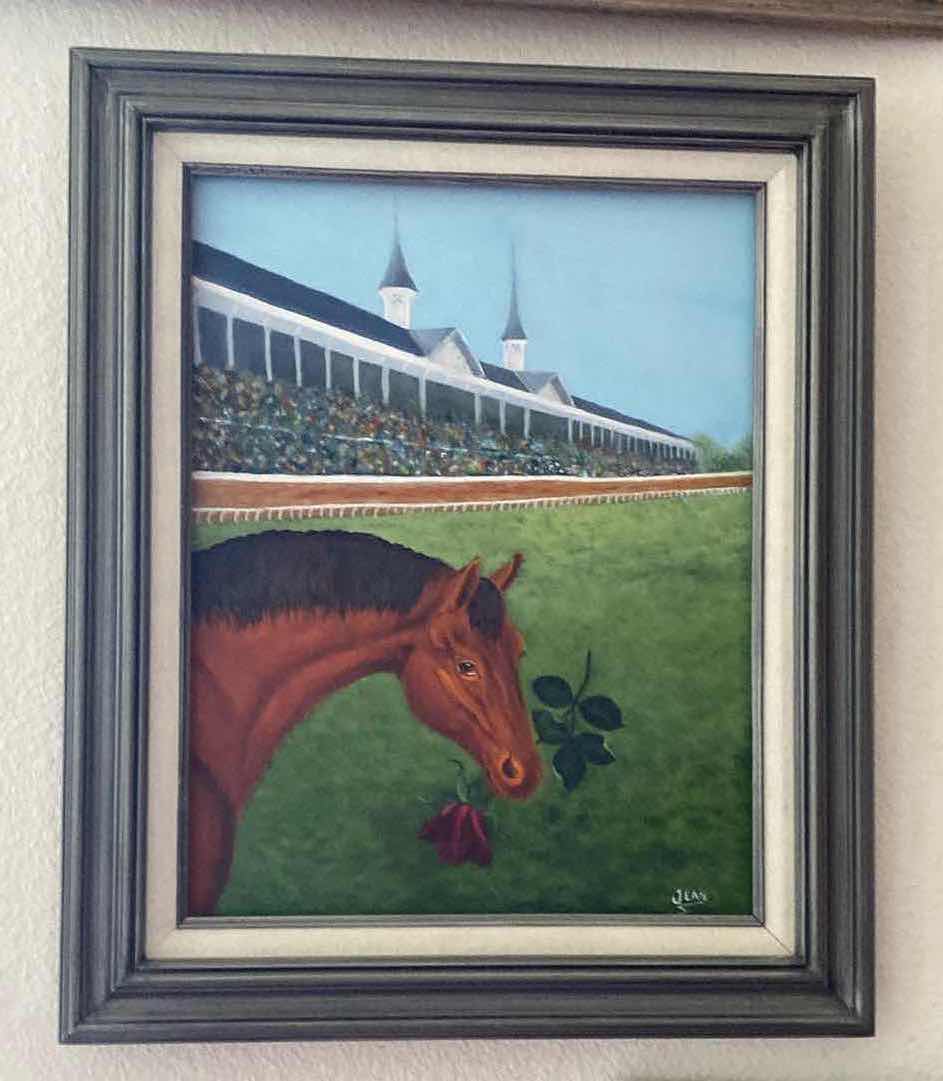 Photo 1 of 3 ANIMALS ON CANVAS ARTWORK LARGEST 20” x 24”