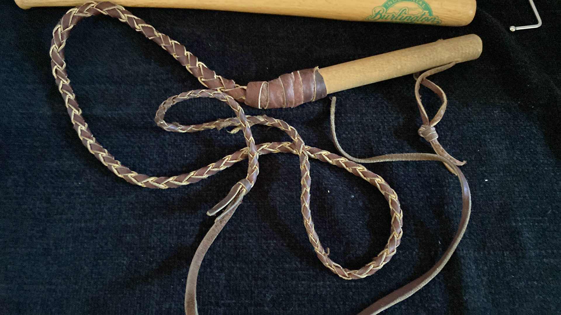 Photo 1 of BULLWHIP MINI BAT AND MORE INCLUDES BASKET