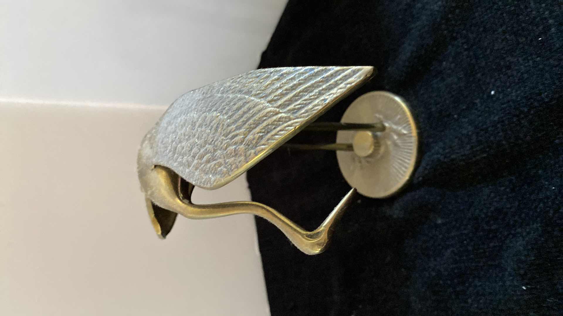 Photo 1 of BRASS CRANES TALLEST 12 1/2”