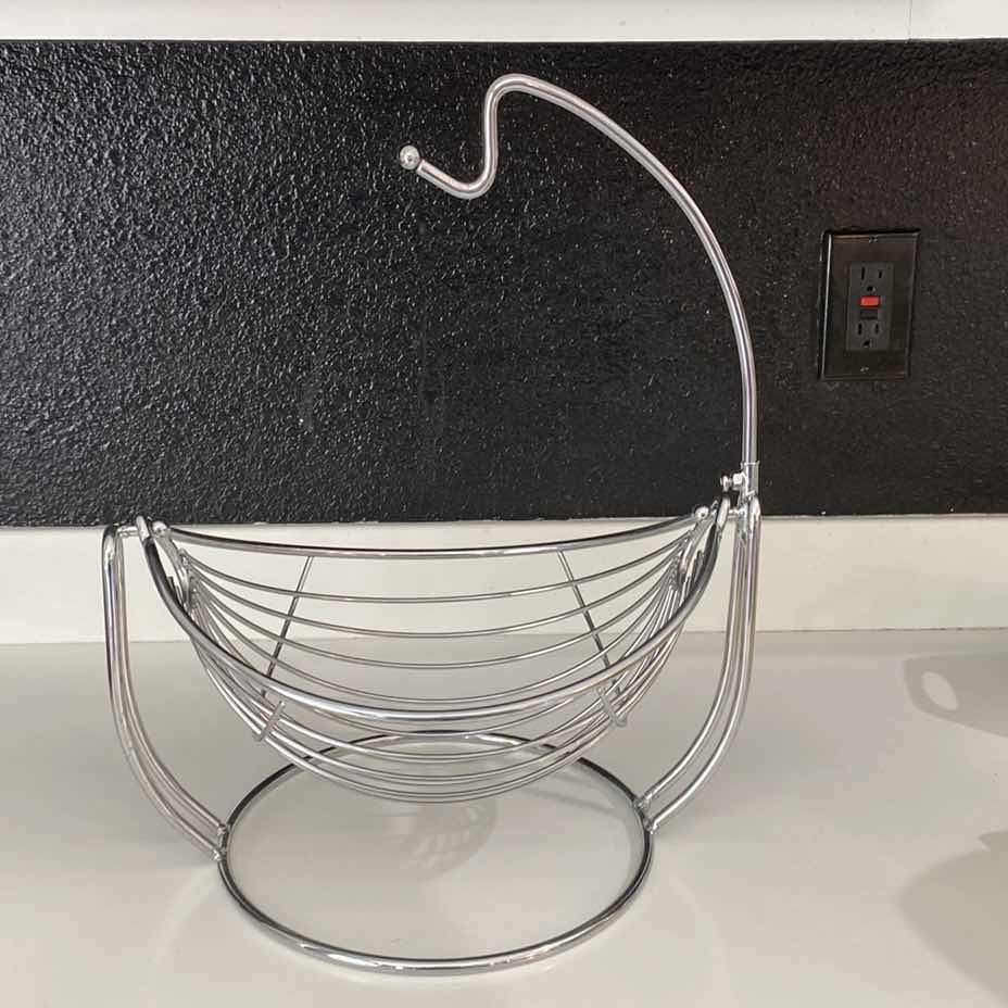 Photo 1 of CONTENTS OF KITCHEN CABINET
SHELF -  BANANA HOLDER