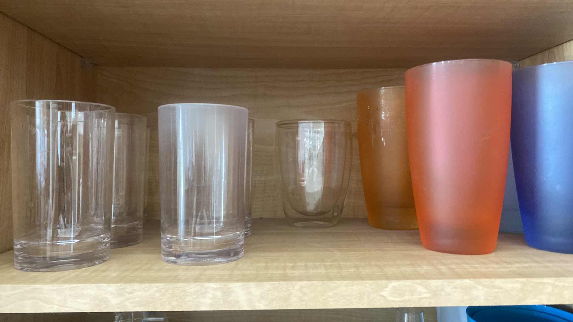 Photo 1 of CONTENTS KITCHEN CABINET- GLASSES