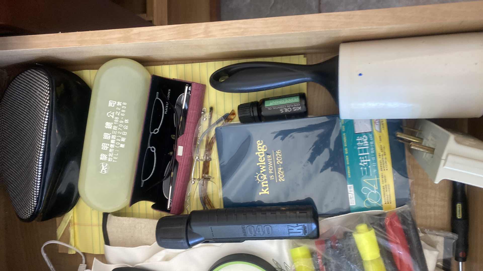 Photo 1 of CONTENTS KITCHEN CABINET- DRAWER OFFICE MAGNIFIERS & MORE