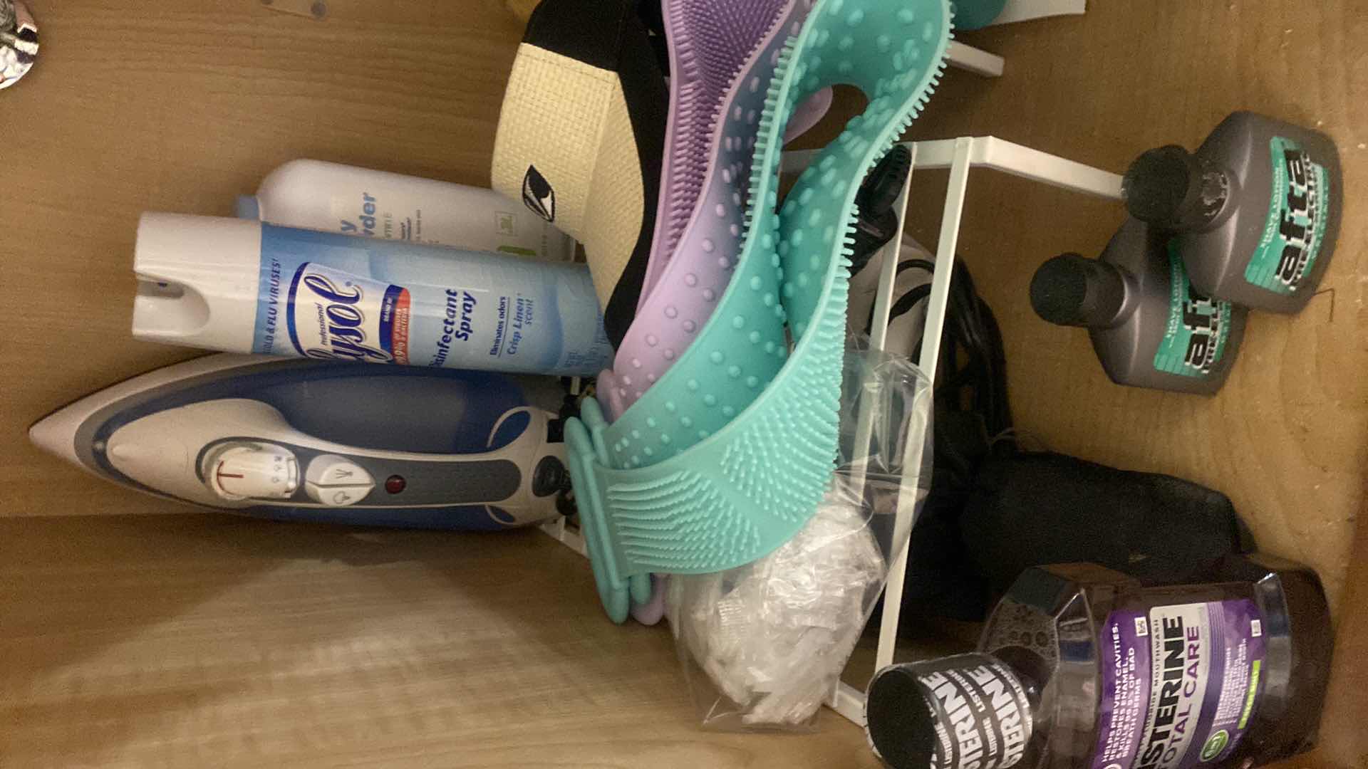 Photo 1 of CONTENTS IN CABINET MASTER BATH UNDER SINK