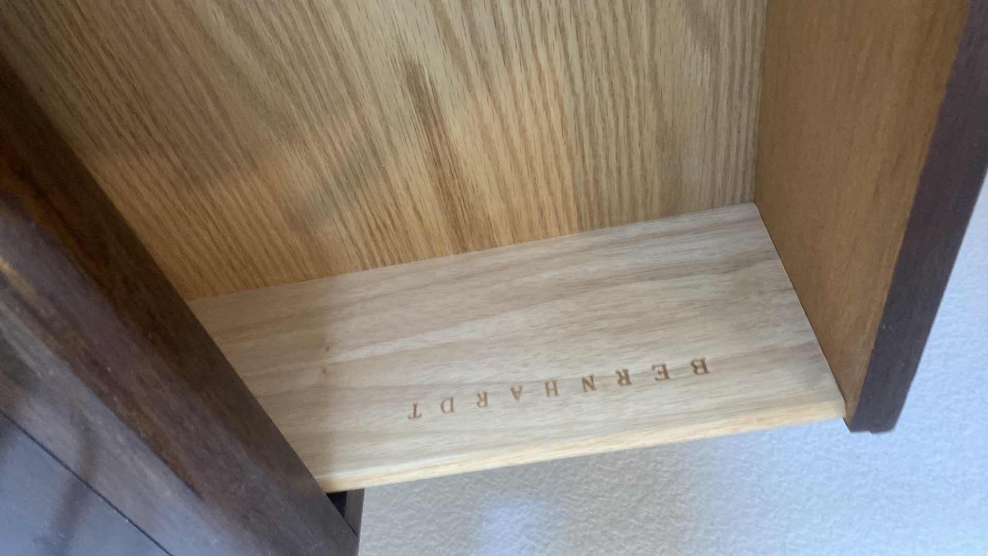 Photo 1 of BERNHARDT NIGHTSTAND 29” x 18 1/2” x 30” WITH SECURE VAULT ATTACHED. CODE IN TOP DRAWER, KEY IS MISSING