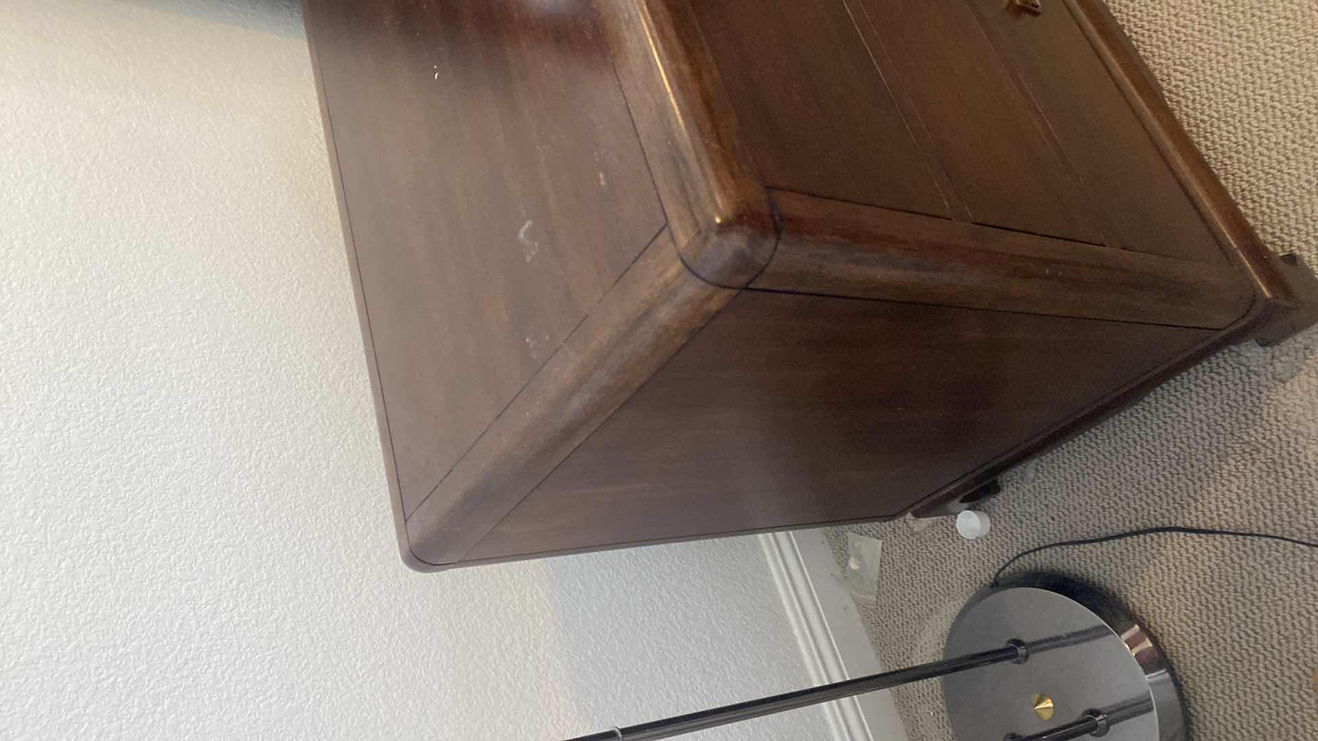 Photo 1 of BERNHARDT NIGHTSTAND 29” x 18 1/2” x 30” WITH SECURE VAULT ATTACHED. CODE IN TOP DRAWER, KEY IS MISSING