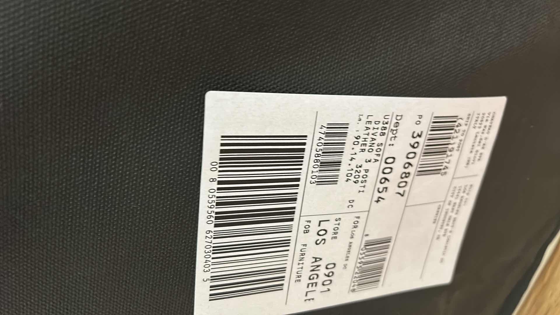 Photo 6 of CHATEAU D’ AX SPA CREAM SOFA MADE IN ITALY 7’ SOFA