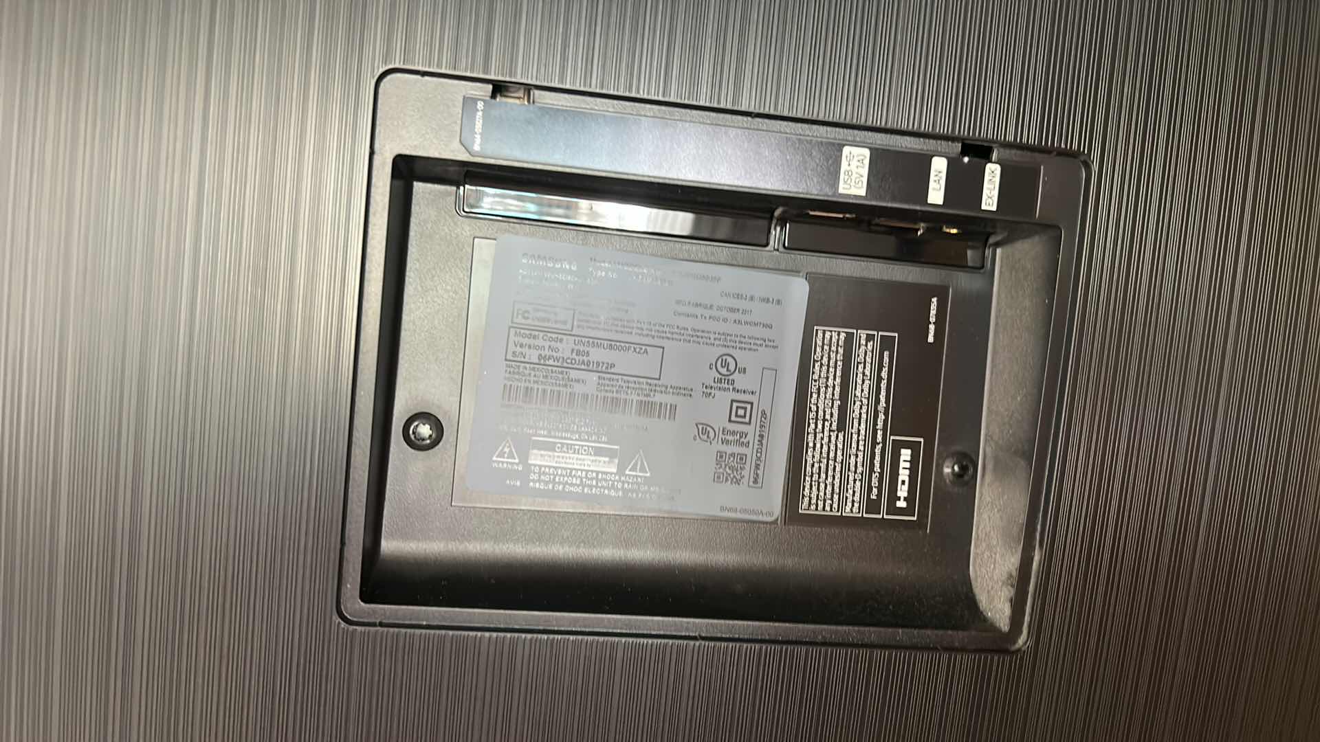 Photo 1 of 55’ SAMSUNG FLATSCREEN TV