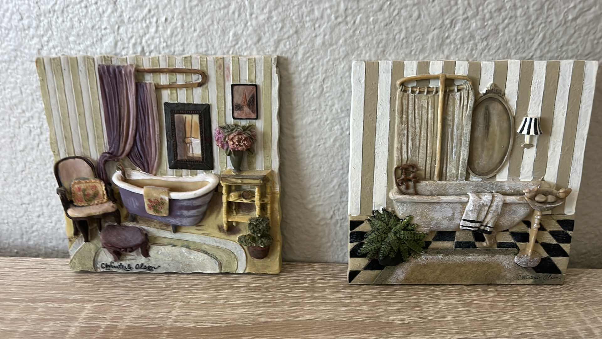 Photo 1 of MISC HOME DECOR ASSORTMENT (TILES 5.5” x 5.5”