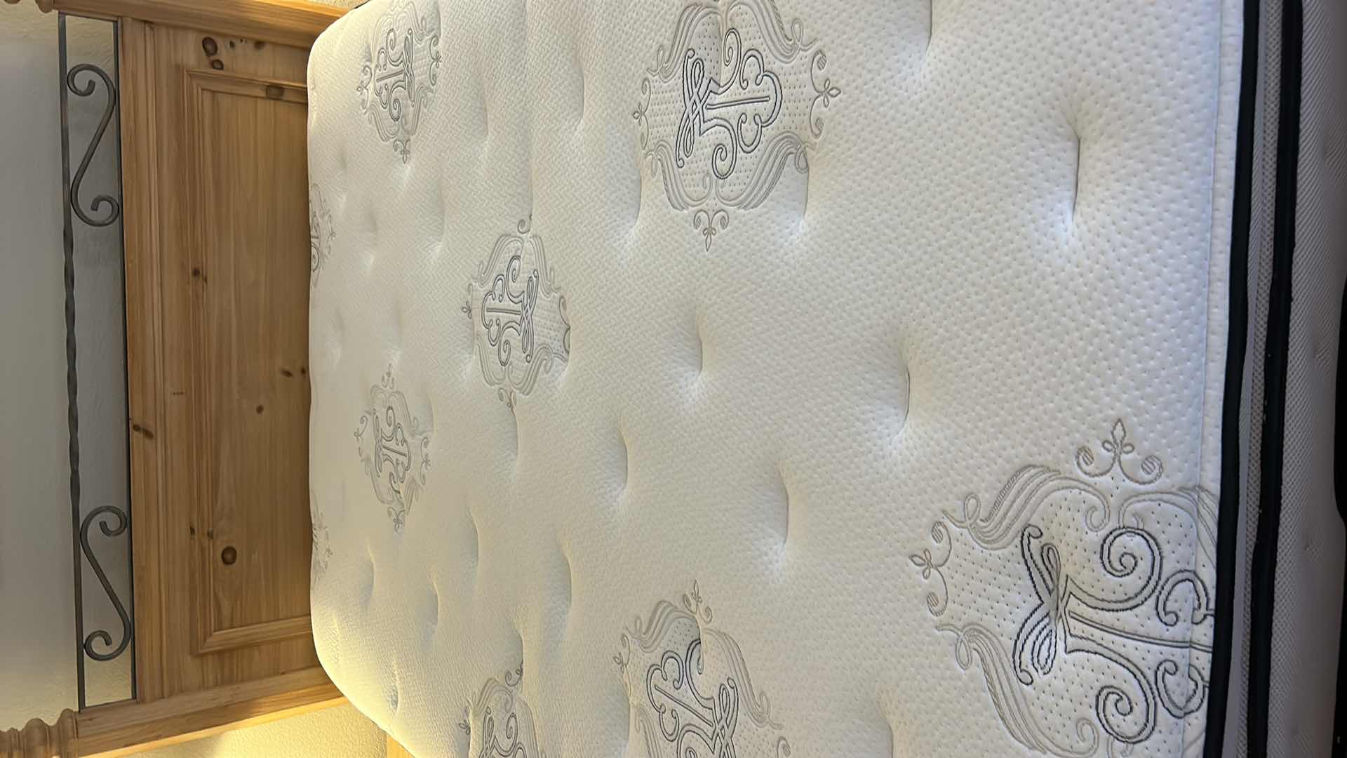 Photo 1 of BEAUTYREST BLACK QUEEN SIZE MATTRESS- MARGARET FIRM PILLOW TOP WITH BEAUTYREST BOX SPRINGS