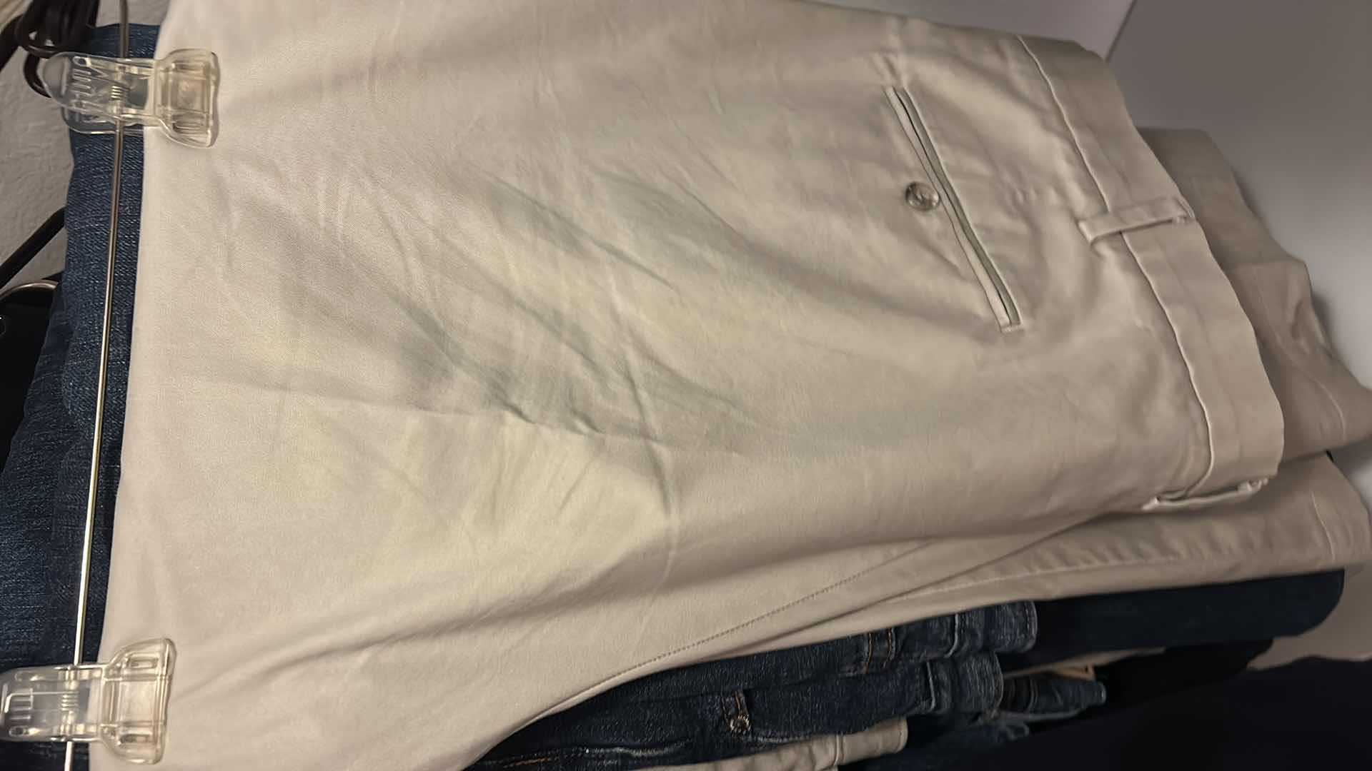 Photo 1 of MENS CLOTHING ASSORTMENT LARGE SIZES (PANTS 40/30 & 42/30)
