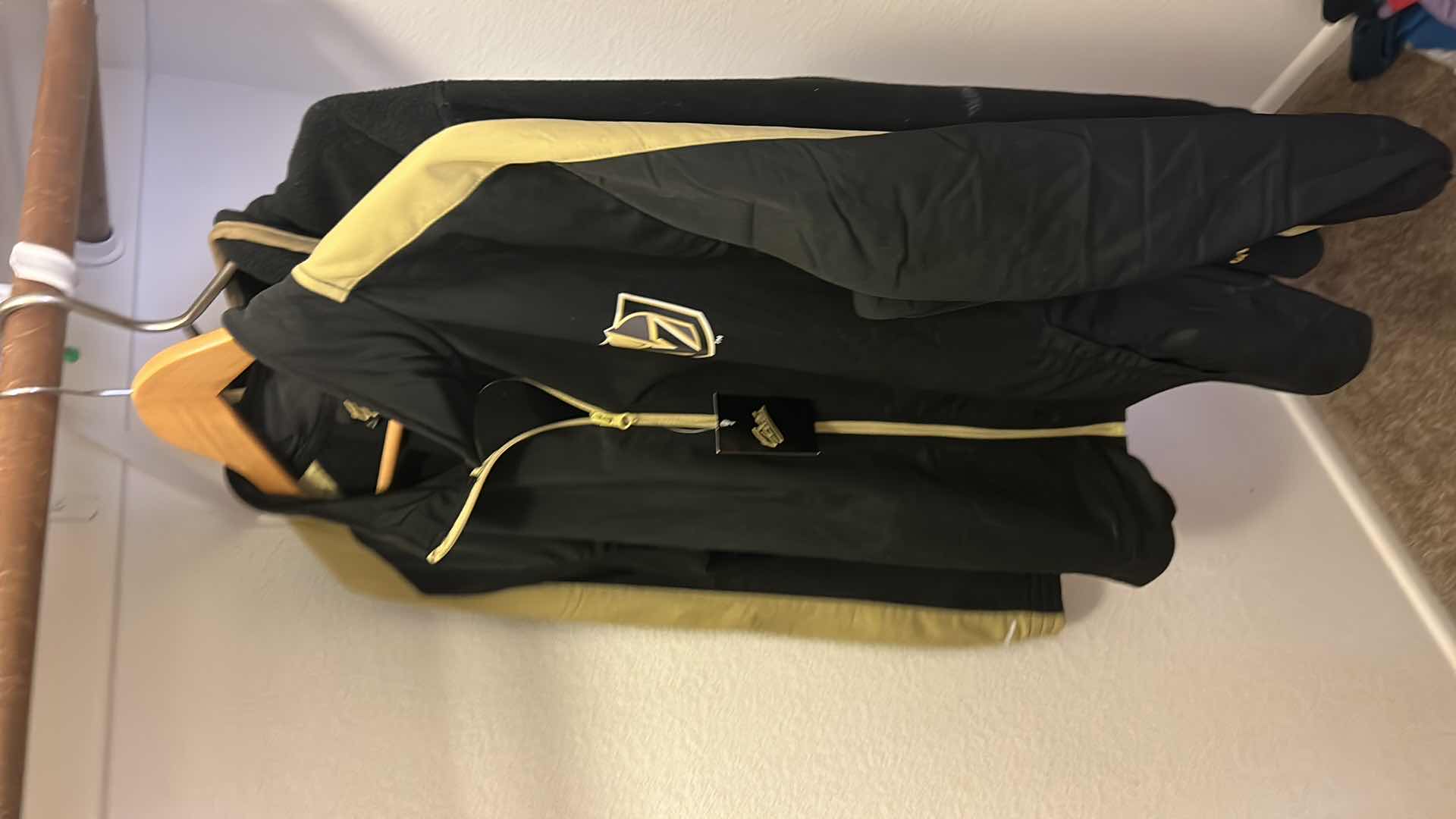 Photo 1 of 2 PC MENSWEAR- GOLDEN KNIGHTS SIZE L (NEW) and XL