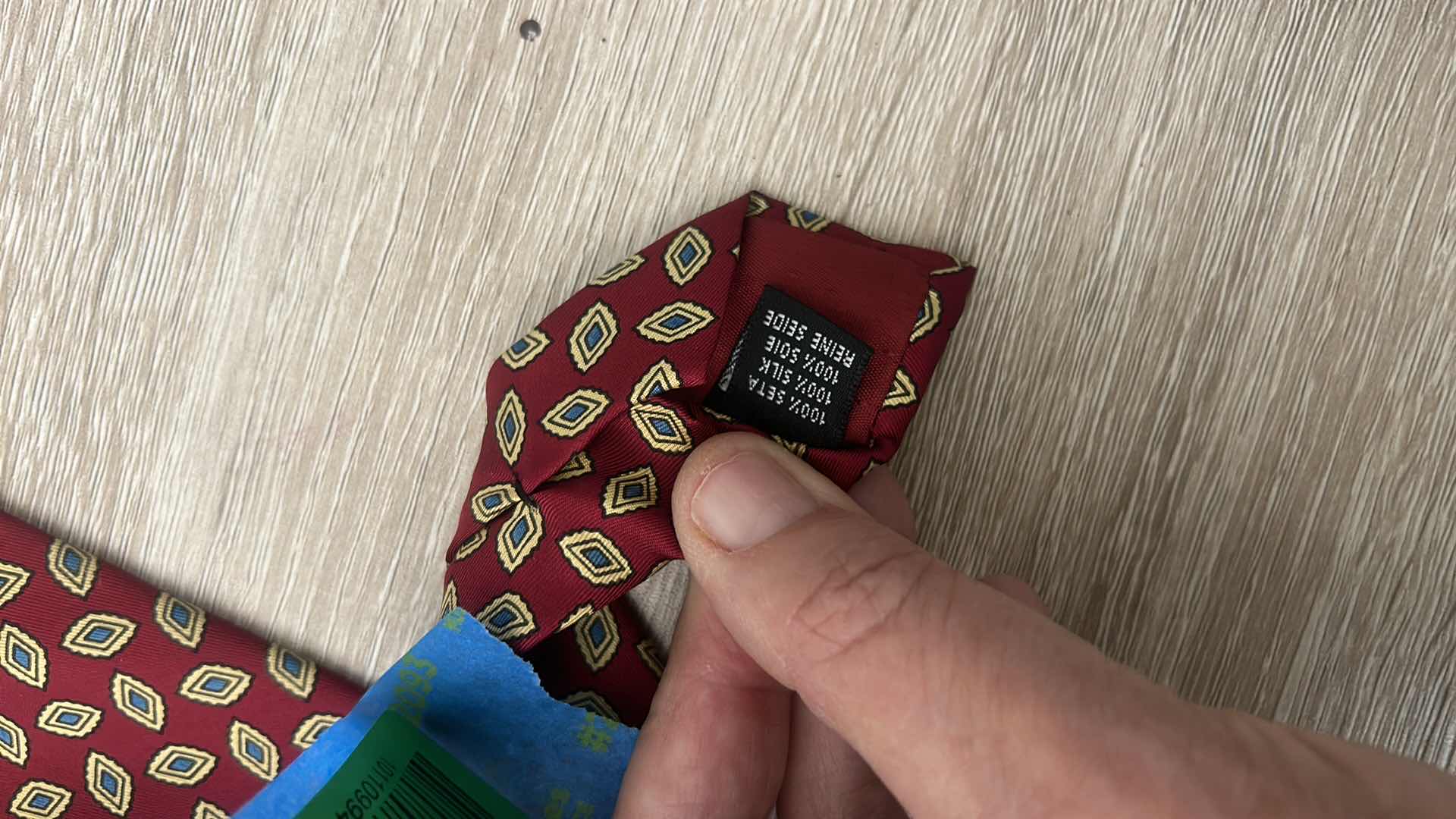 Photo 1 of 2 - MENS 100% SILK TIES MADE IN ITALY