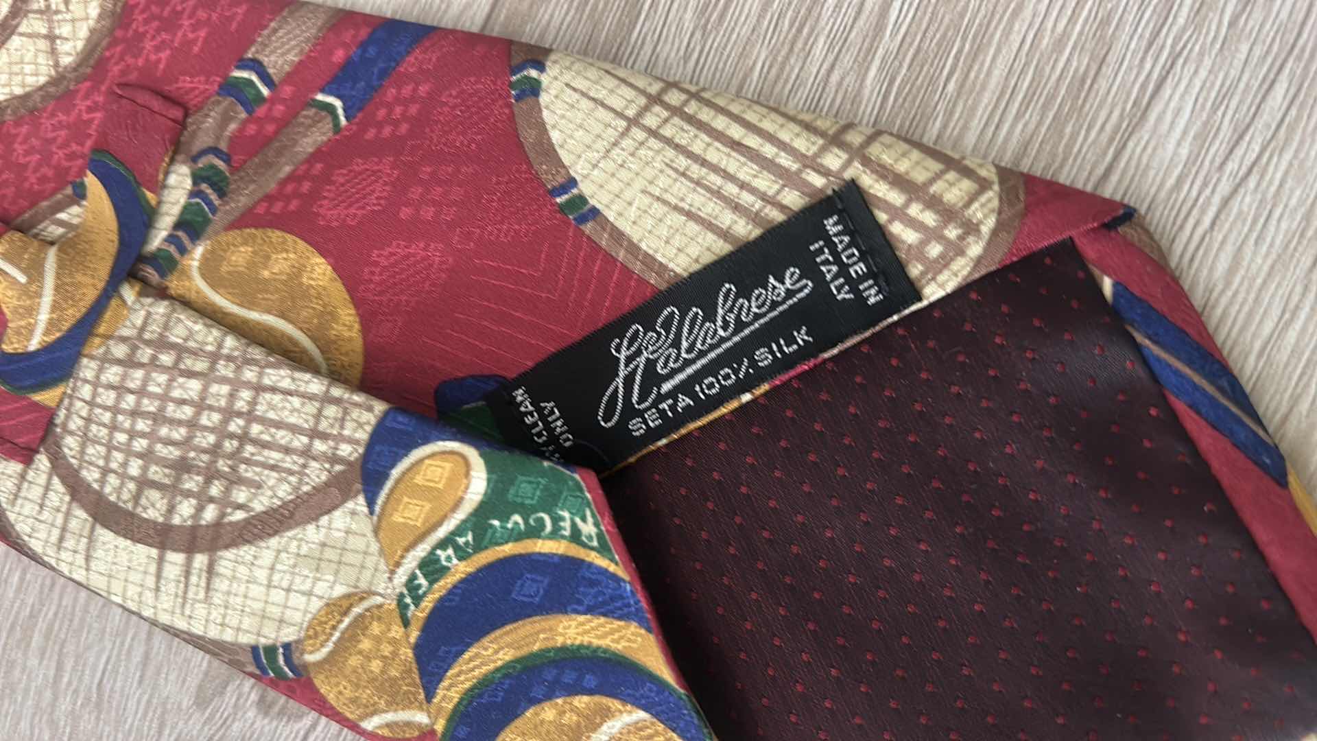 Photo 1 of 2 - MENS 100% SILK TIES MADE IN ITALY