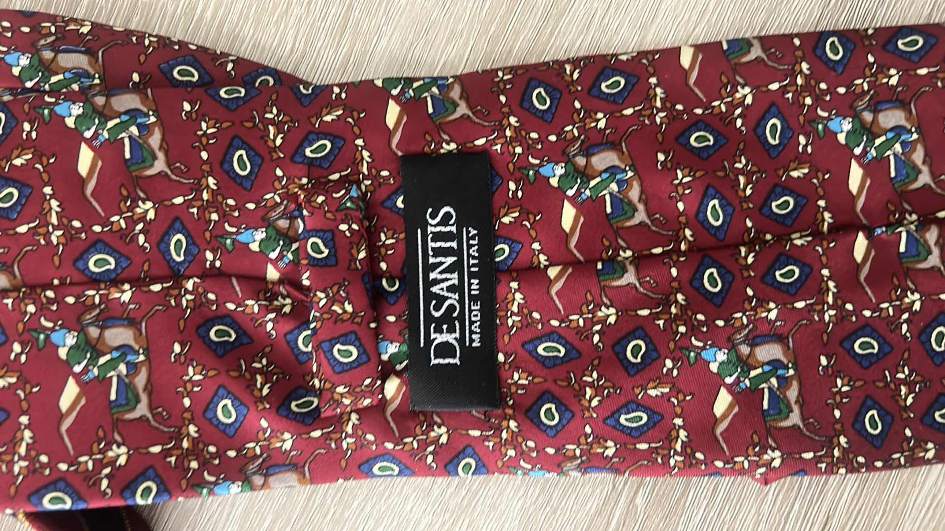 Photo 1 of 2 - MENS 100% SILK TIES MADE IN ITALY
