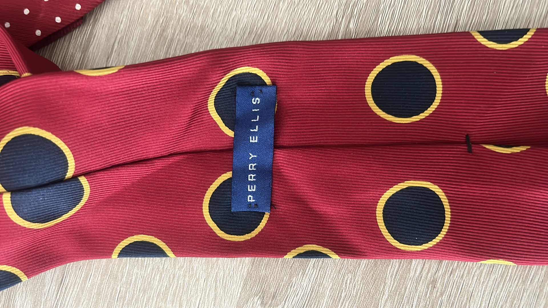 Photo 1 of 2 MENS 100% SILK TIES