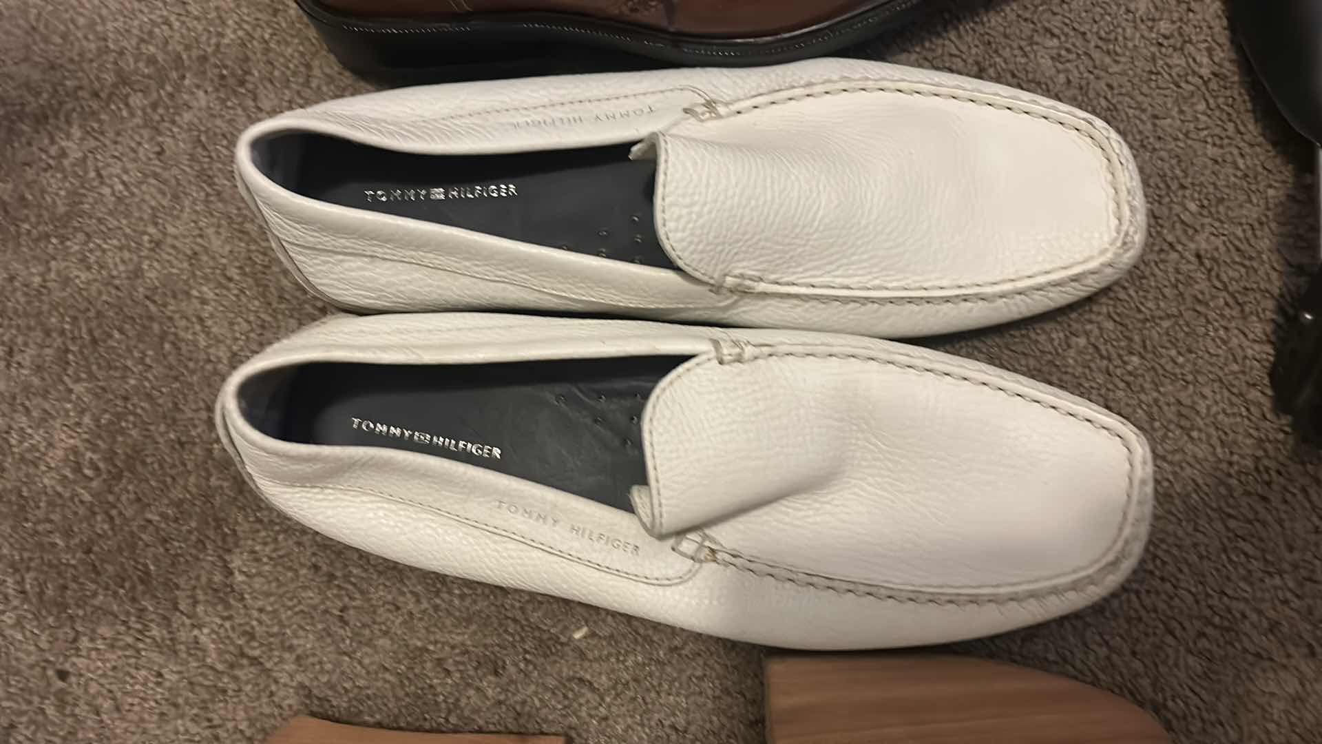 Photo 1 of 2 PAIRS OF MENS SHOES AND 5 SHOE STRETCHERS