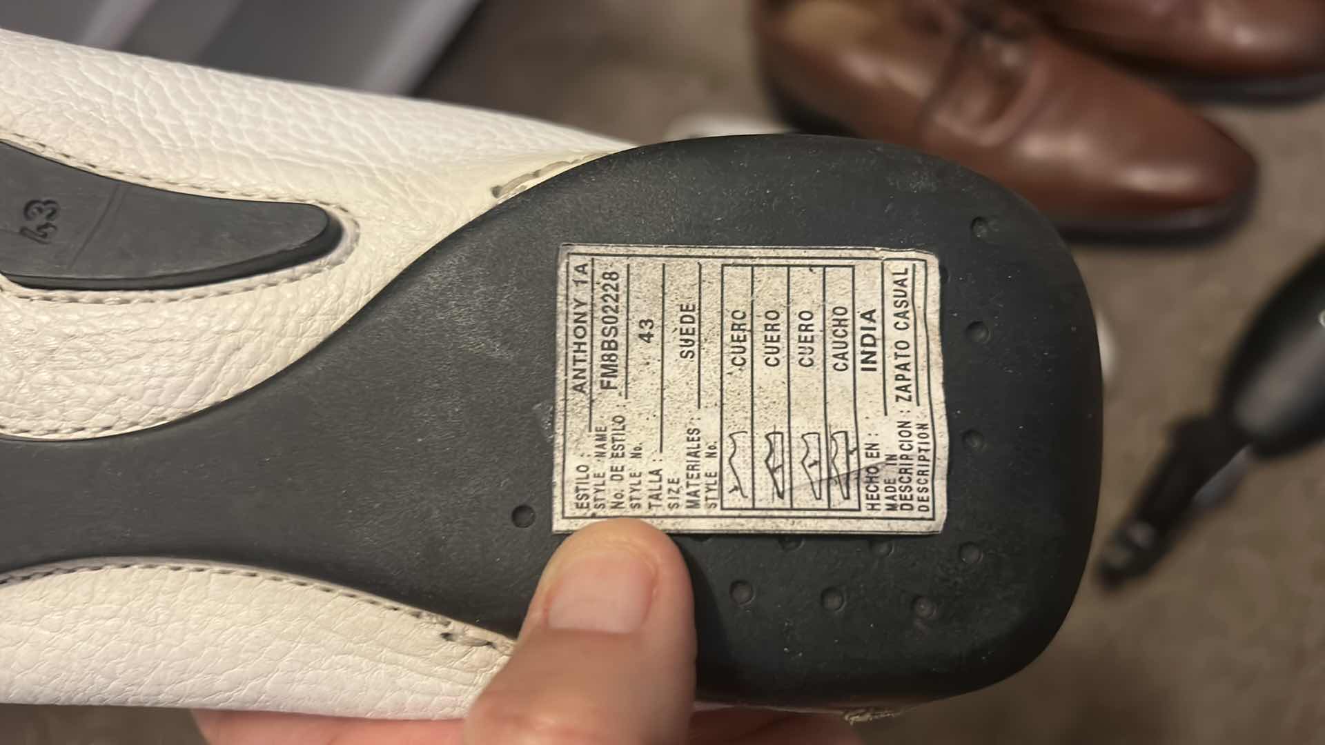 Photo 1 of 2 PAIRS OF MENS SHOES AND 5 SHOE STRETCHERS