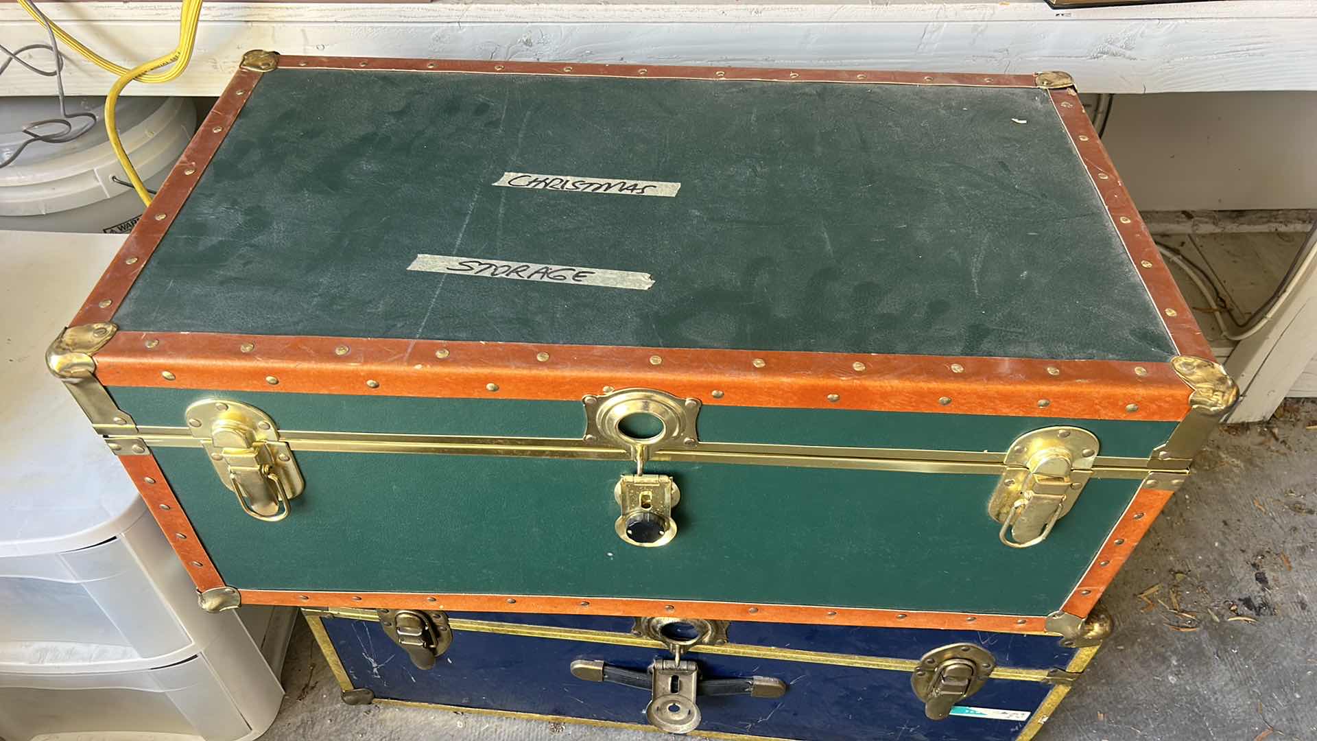 Photo 1 of GARAGE- TRUNK FULL OF CHRISTMAS DECOR