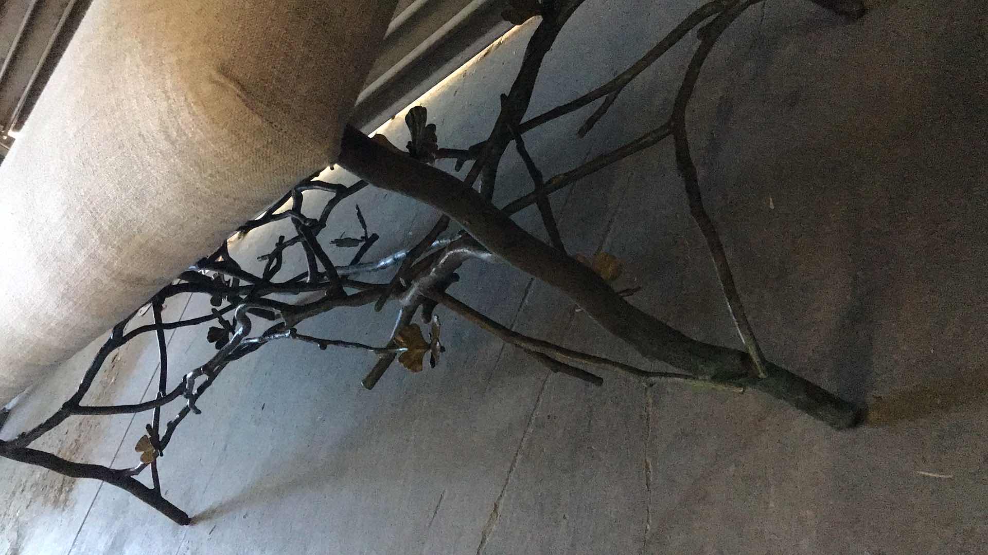 Photo 4 of MICHAEL ARAM BUTTERFLY GINKGO BENCH 50” X 20” H21