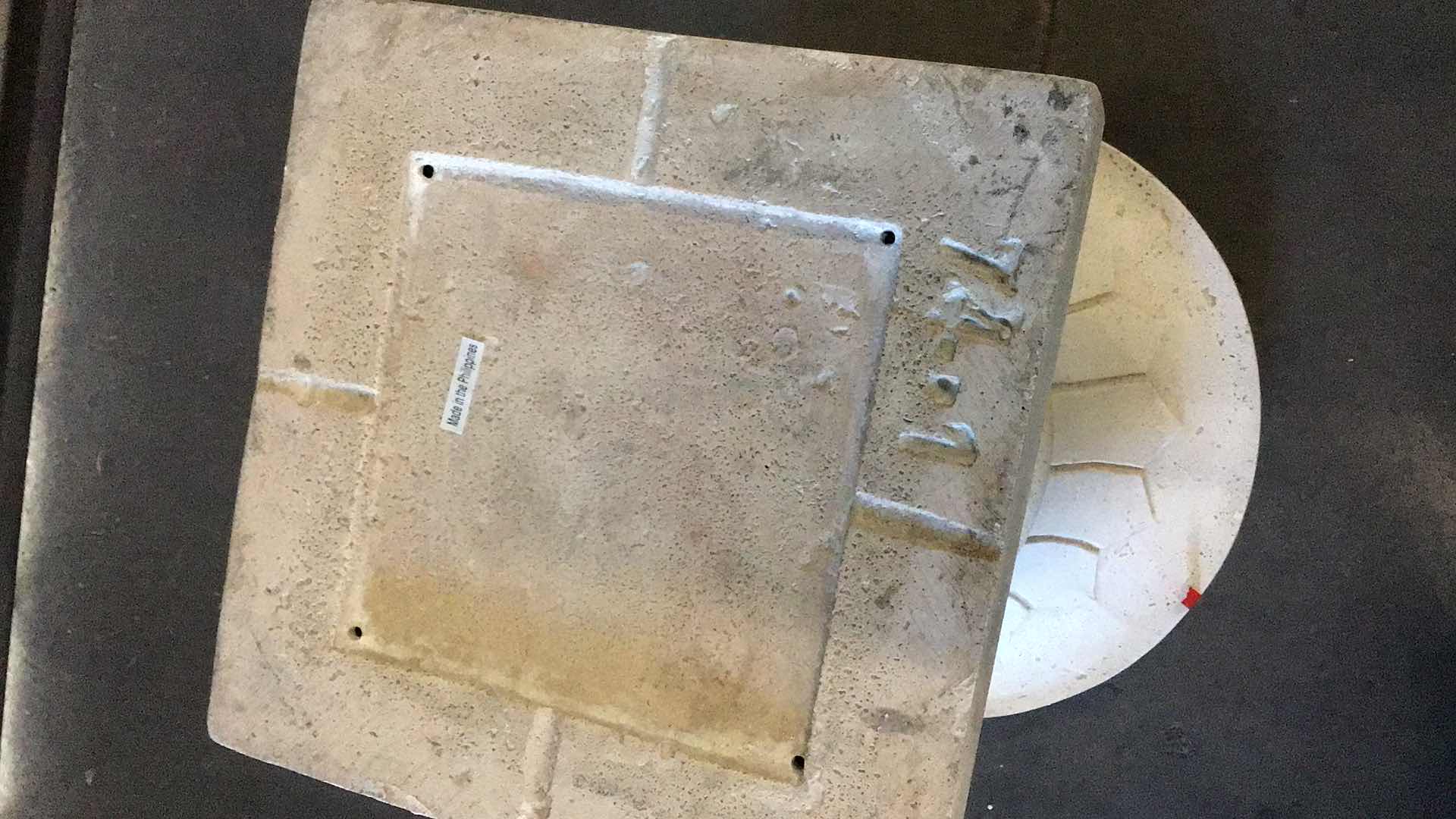 Photo 1 of GARDEN URN RESIN PLANTER 18” X 18” H24