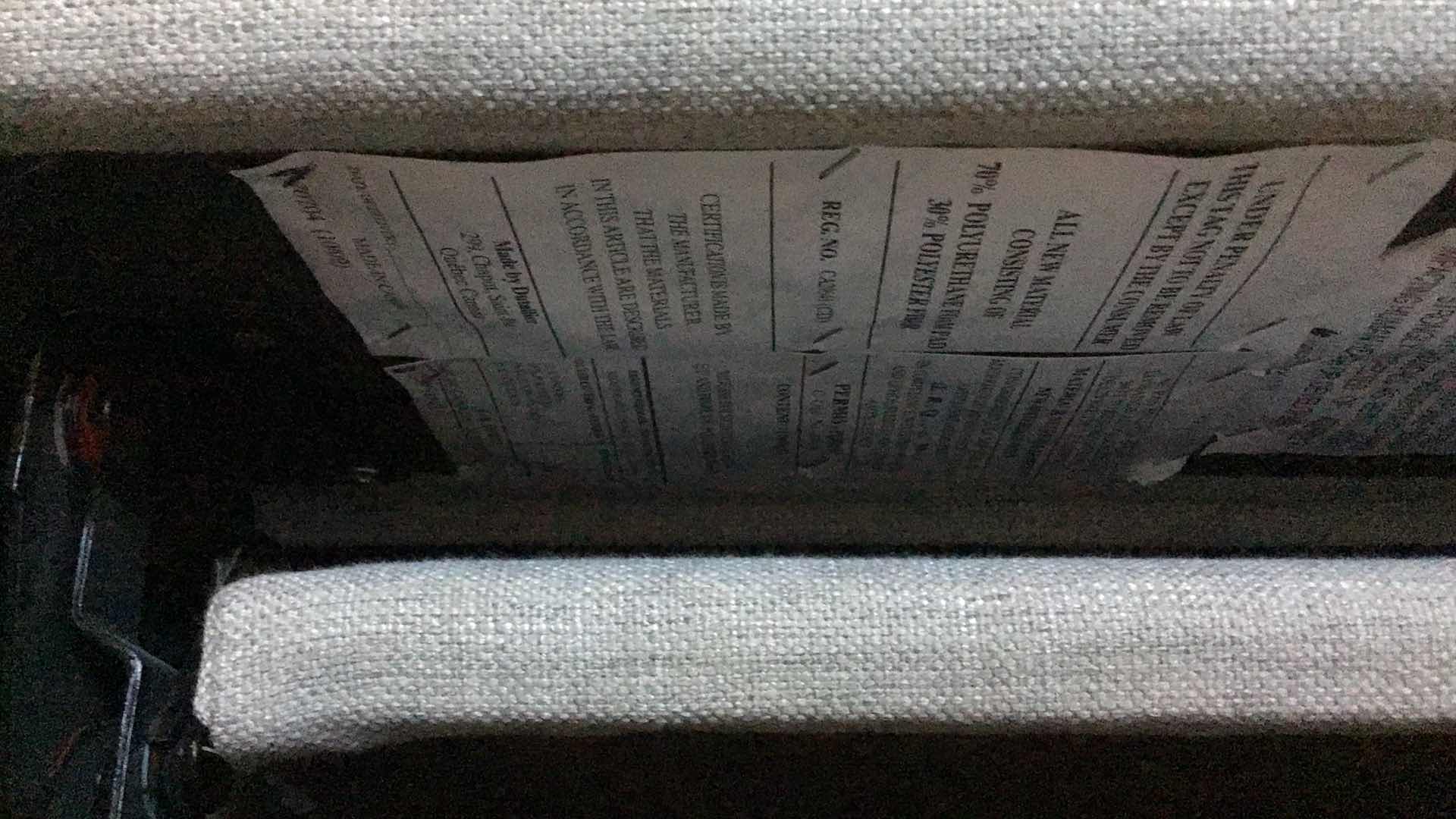 Photo 1 of DUTAILIER GLIDER RECLINING CHAIR GREY 35” X 31” H41