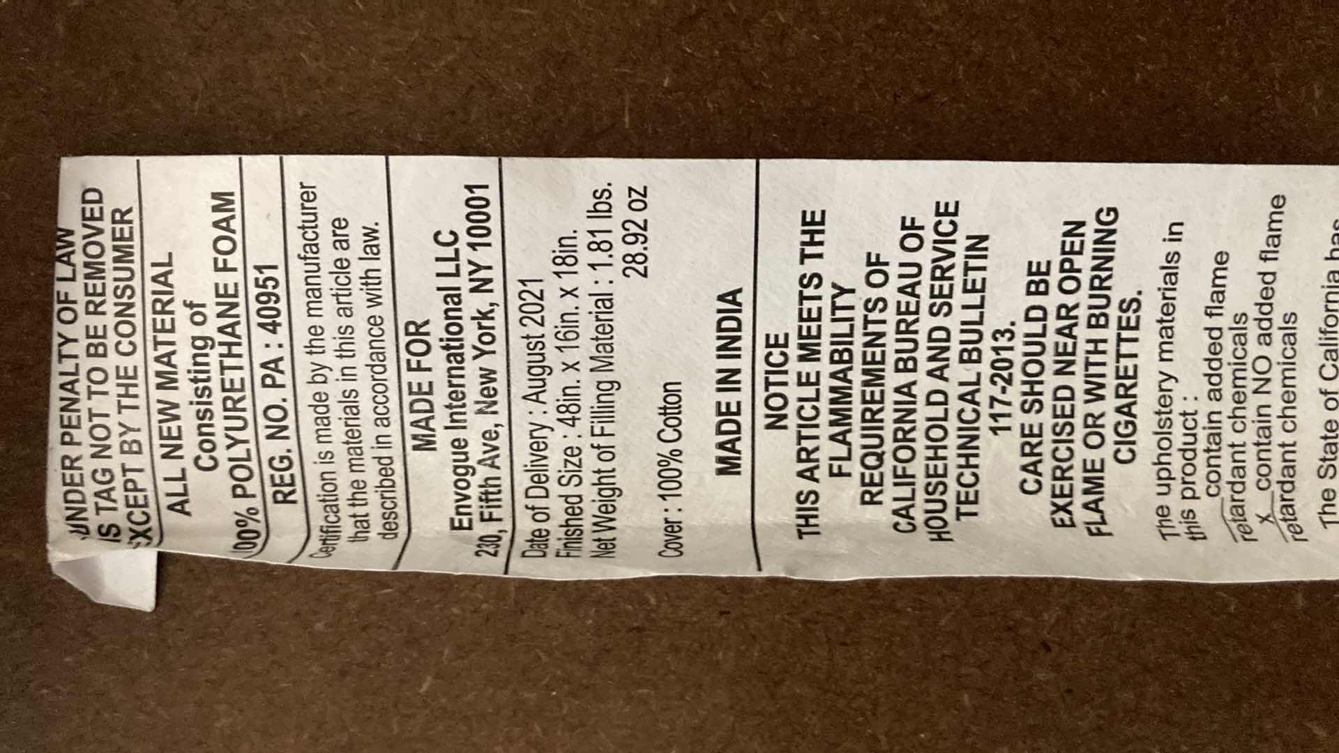 Photo 1 of RUSTIC STYLE GREEN WHITE STRIPPED WOOD BASE CUSTOM MADE BENCH 48” X 16” H18”