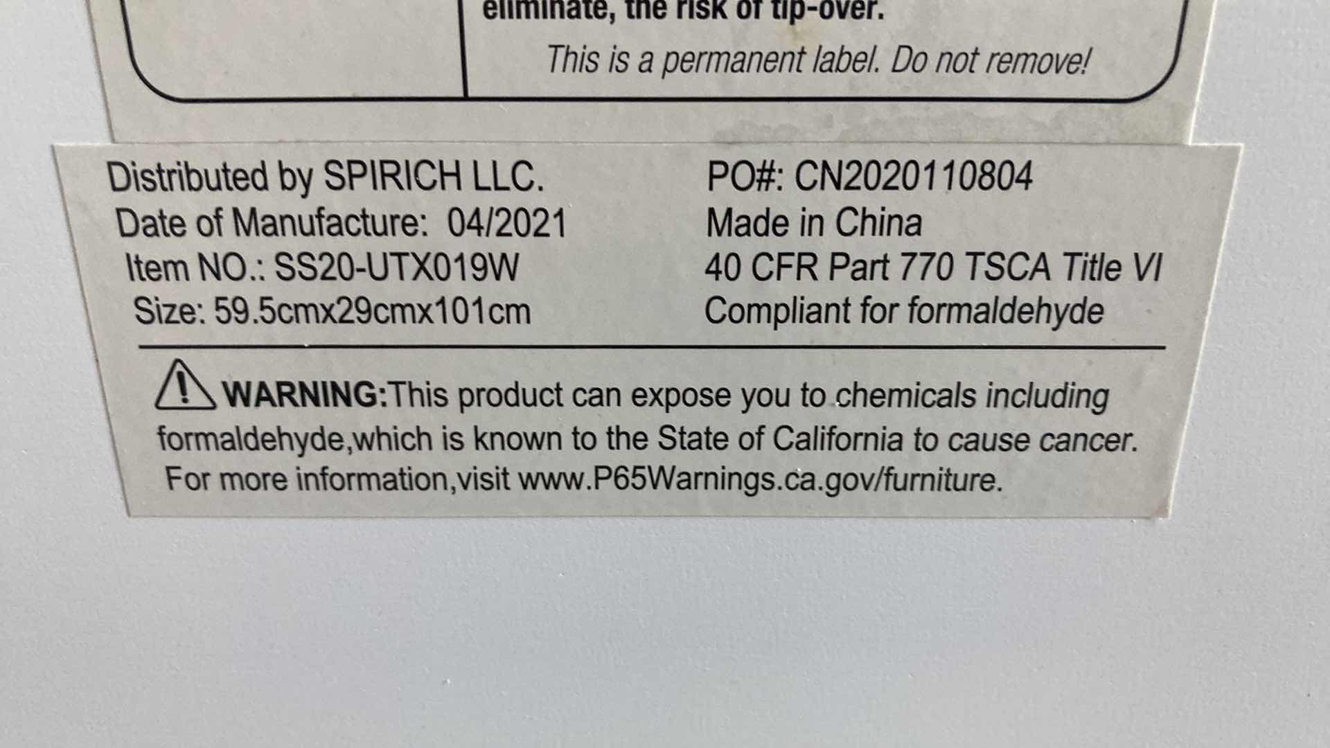 Photo 1 of SPIRCH CHILDREN’S UNICORN & STARS ACCENTED WHITE VANITY DESK