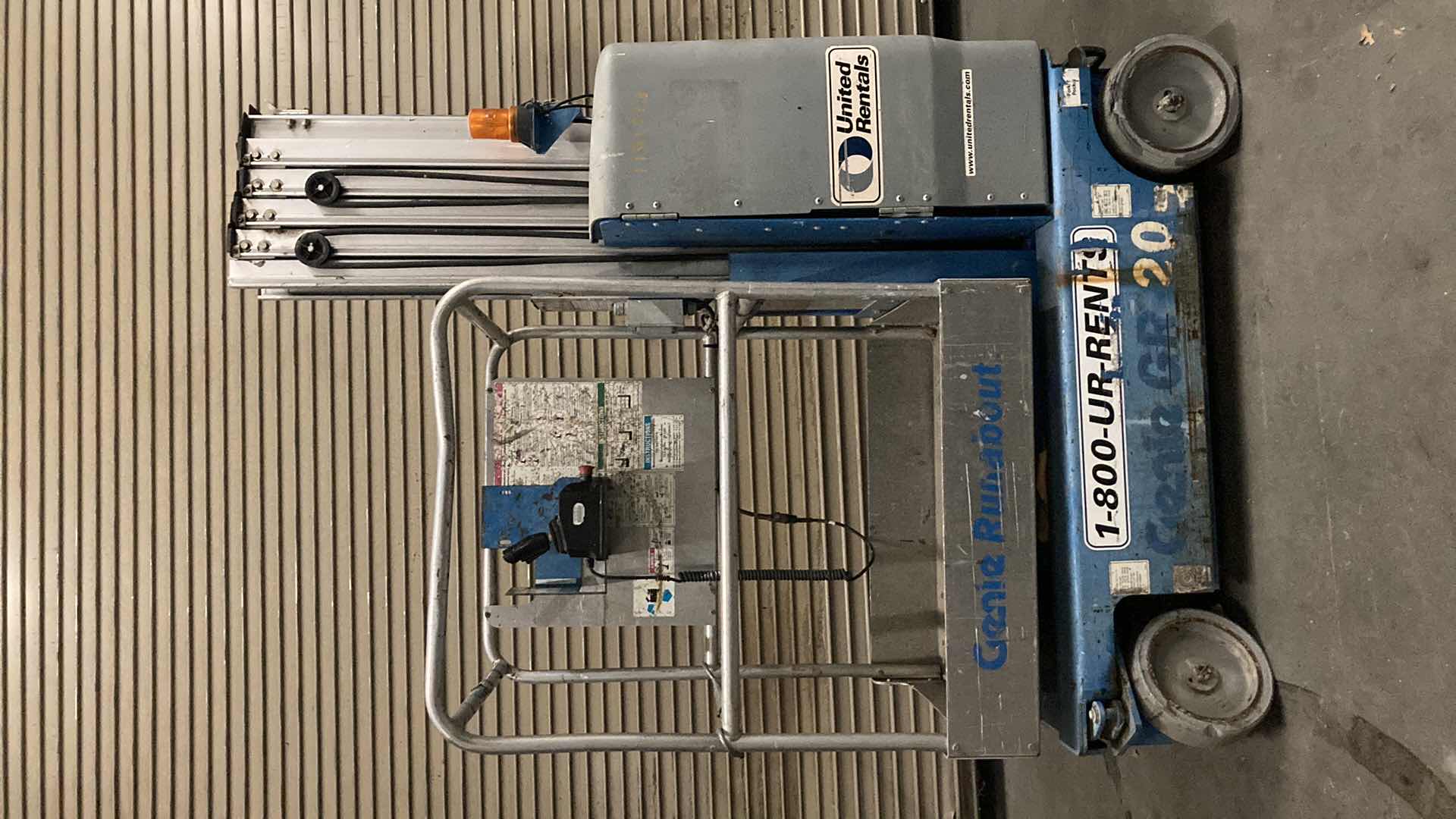 Photo 1 of GENIE SCISSOR LIFT MODEL GR-20