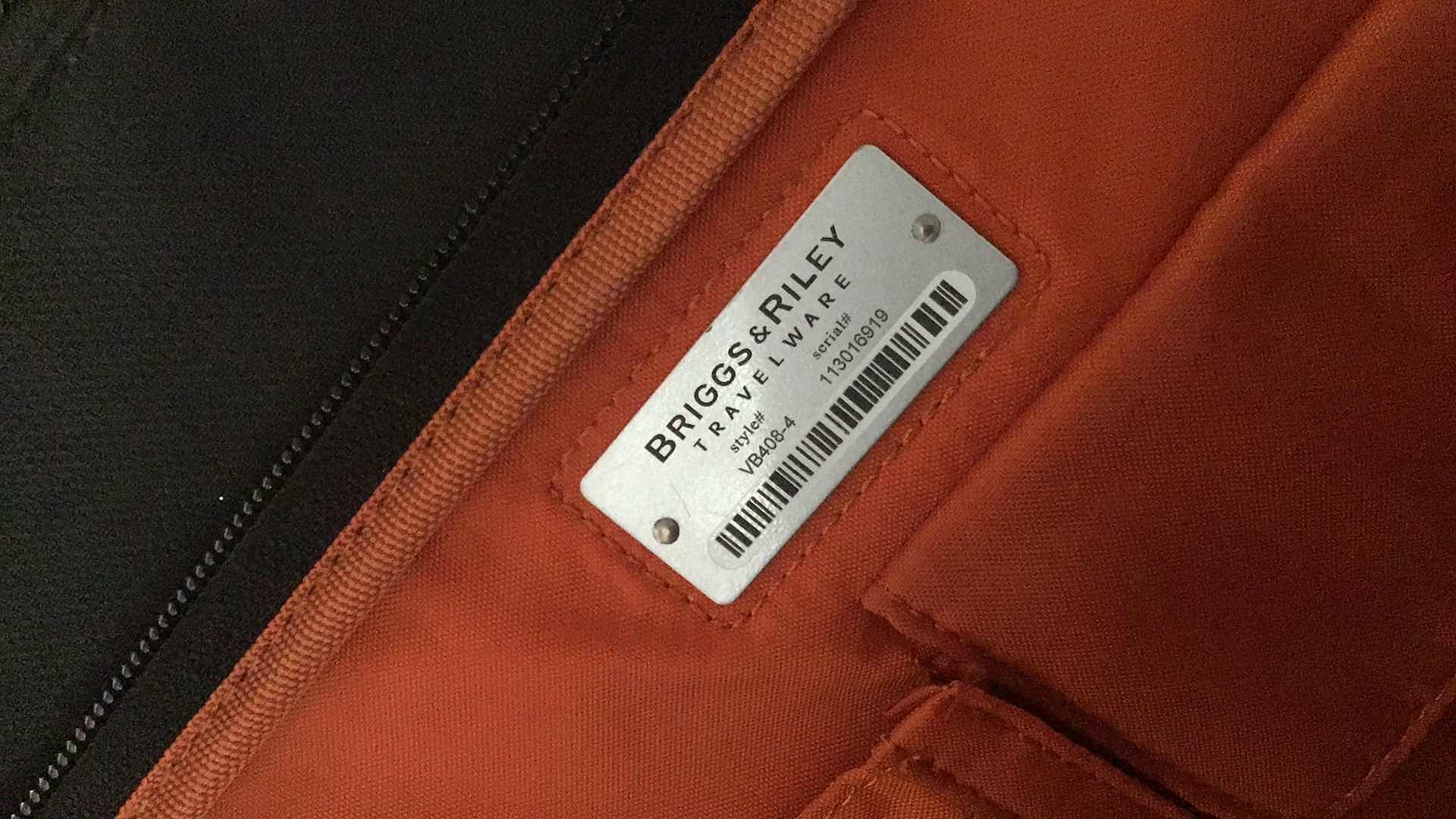 Photo 1 of BRIGGS & RILEY SLIM SUITCASE SHOULDER LAPTOP BAG VB408-4