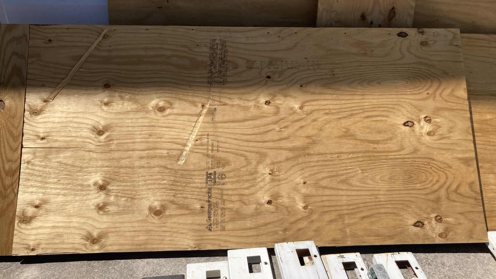 Photo 1 of WOOD SHIPPING CARGO CRATE 99” X 52.5” H51”