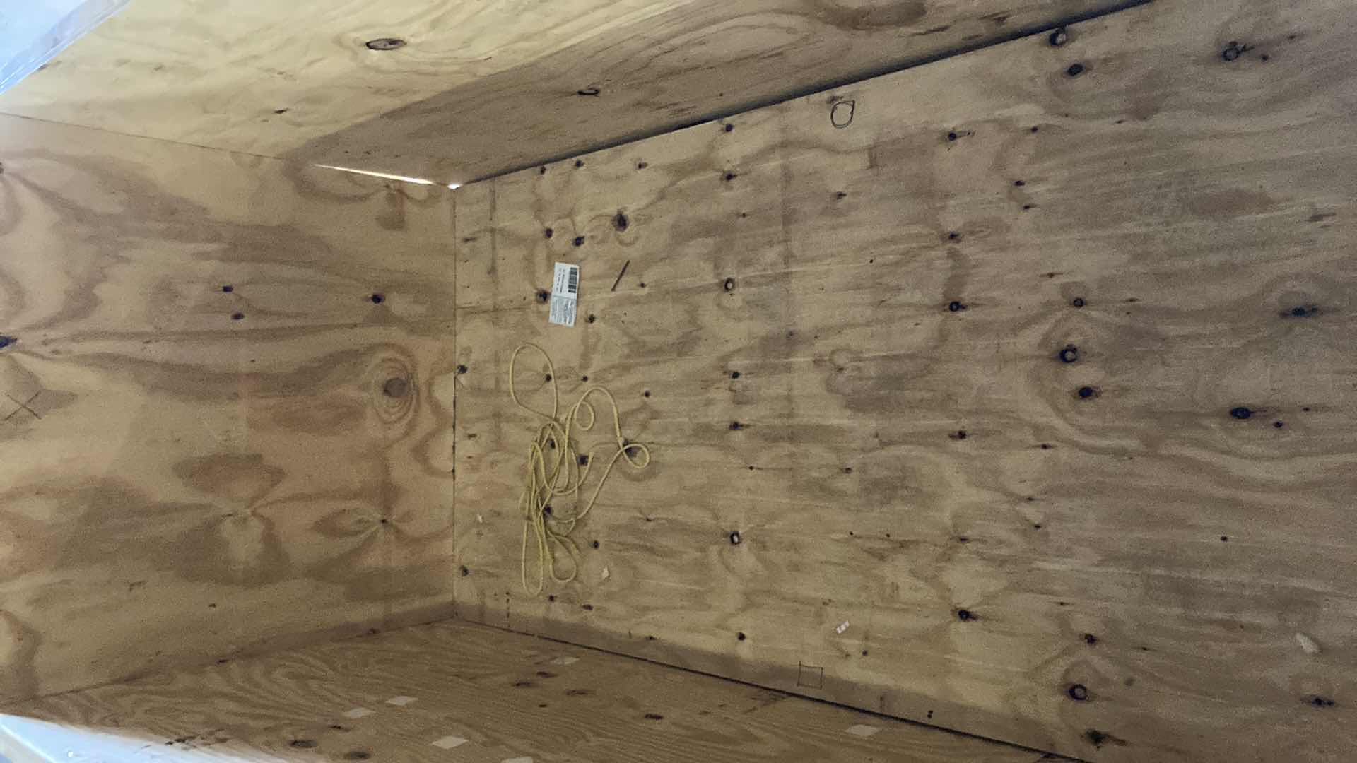 Photo 1 of WOOD SHIPPING CARGO CRATE 99” X 52.5” H51”