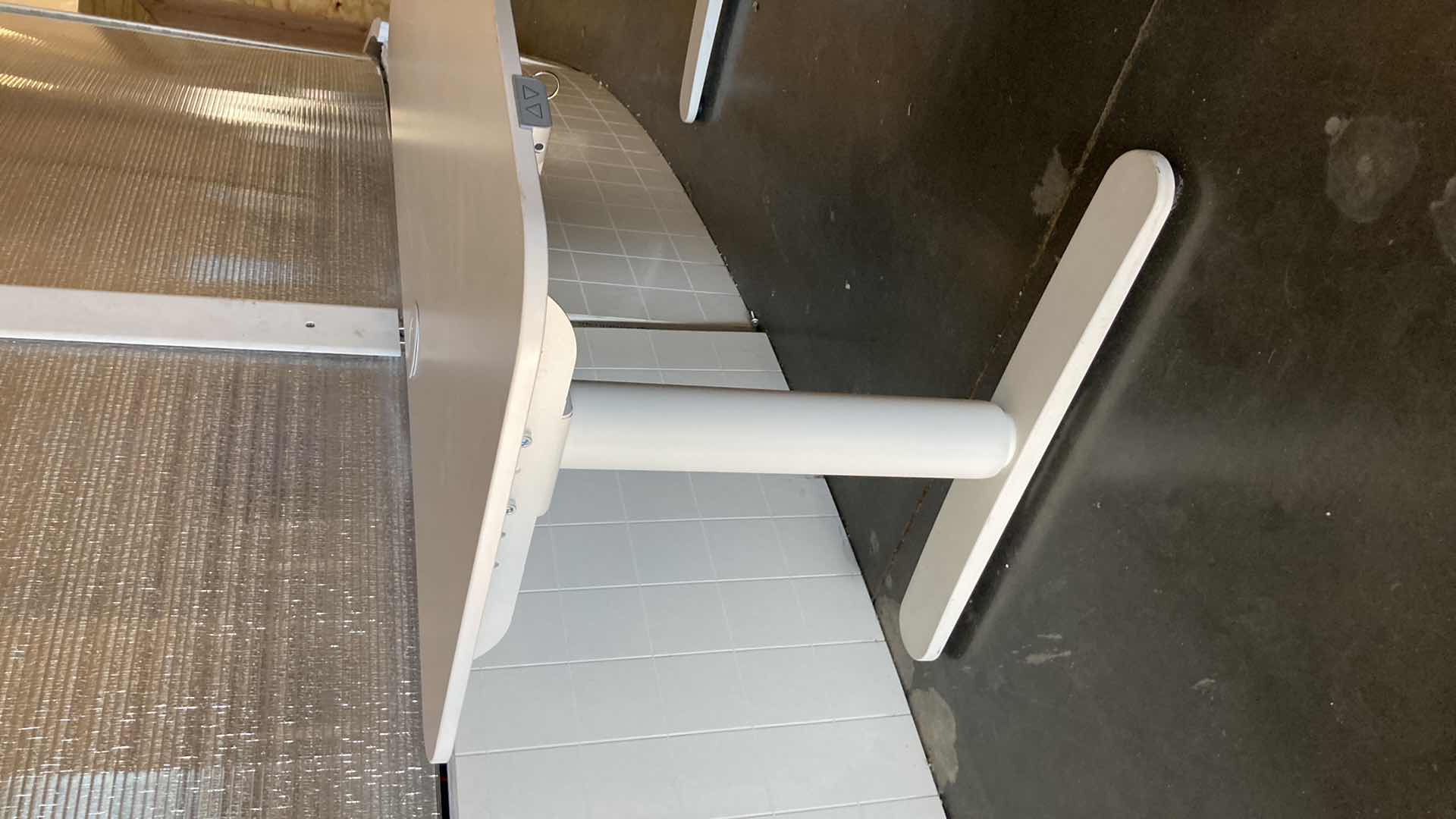 Photo 2 of INTERTEK MOTORIZED ADJUSTABLE HEIGHT L SHAPED DESK WORKSTATION MODEL 5000324 63” X 43.25” H23”-48”