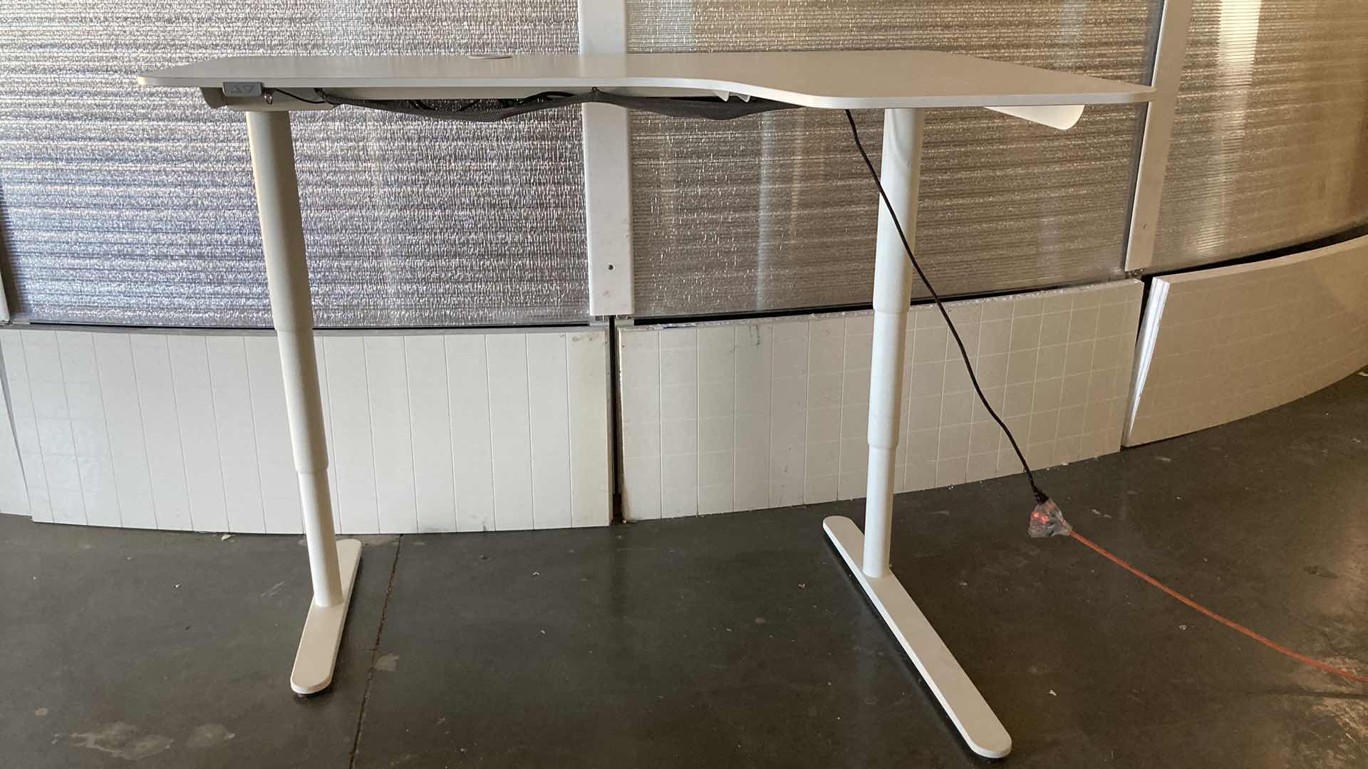 Photo 5 of INTERTEK MOTORIZED ADJUSTABLE HEIGHT L SHAPED DESK WORKSTATION MODEL 5000324 63” X 43.25” H23”-48”