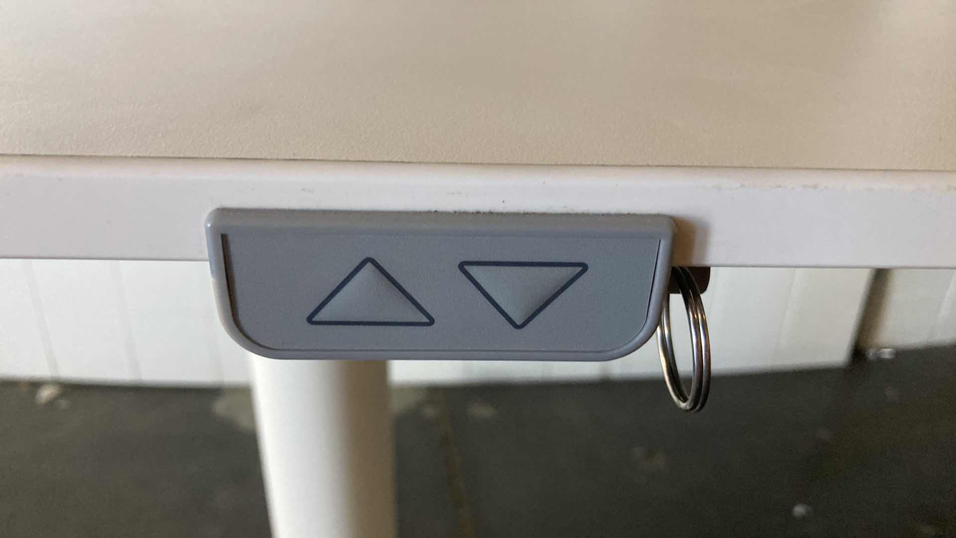 Photo 7 of INTERTEK MOTORIZED ADJUSTABLE HEIGHT L SHAPED DESK WORKSTATION MODEL 5000324 63” X 43.25” H23”-48”