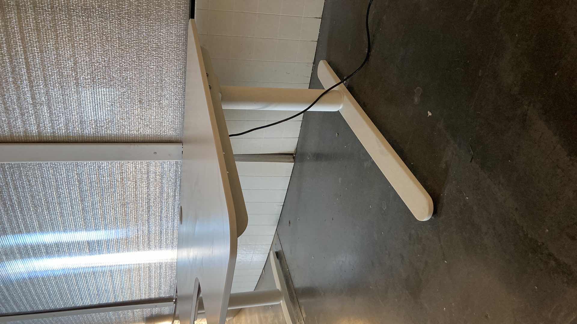 Photo 3 of INTERTEK MOTORIZED ADJUSTABLE HEIGHT L SHAPED DESK WORKSTATION MODEL 5000324 63” X 43.25” H23”-48”