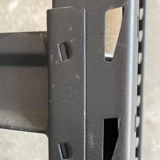 Photo 1 of NSC CERTIFIED STEEL HEAVY-DUTY BLACK 5 TIER RACK 90” X 24” H90”