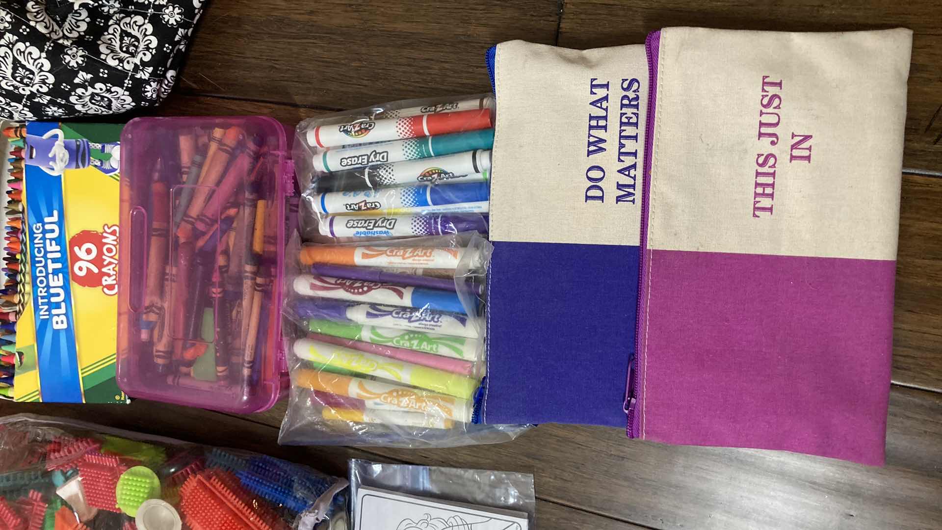 Photo 1 of KIDS TOYS & GAMES W CHILDREN’S STATIONARY SUPPLIES-MAKERS, CRAYONS, COLORING BOOKS