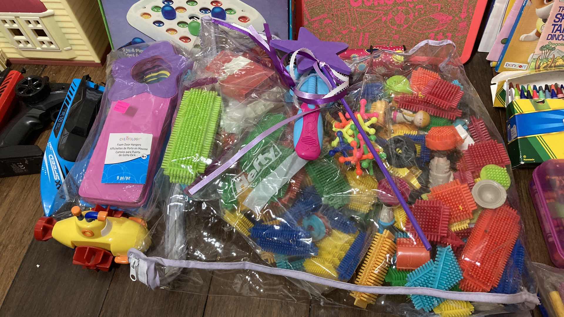 Photo 1 of KIDS TOYS & GAMES W CHILDREN’S STATIONARY SUPPLIES-MAKERS, CRAYONS, COLORING BOOKS