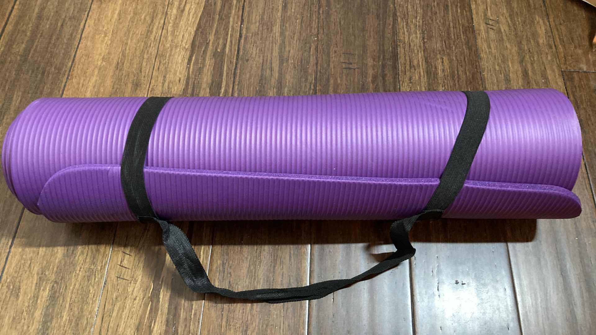 Photo 1 of HOME EXERCISE EQUIPMENT- RESISTANT BANDS, PUSH UP HANDLES, CARDIO DUMBBELLS & YOGA MAT